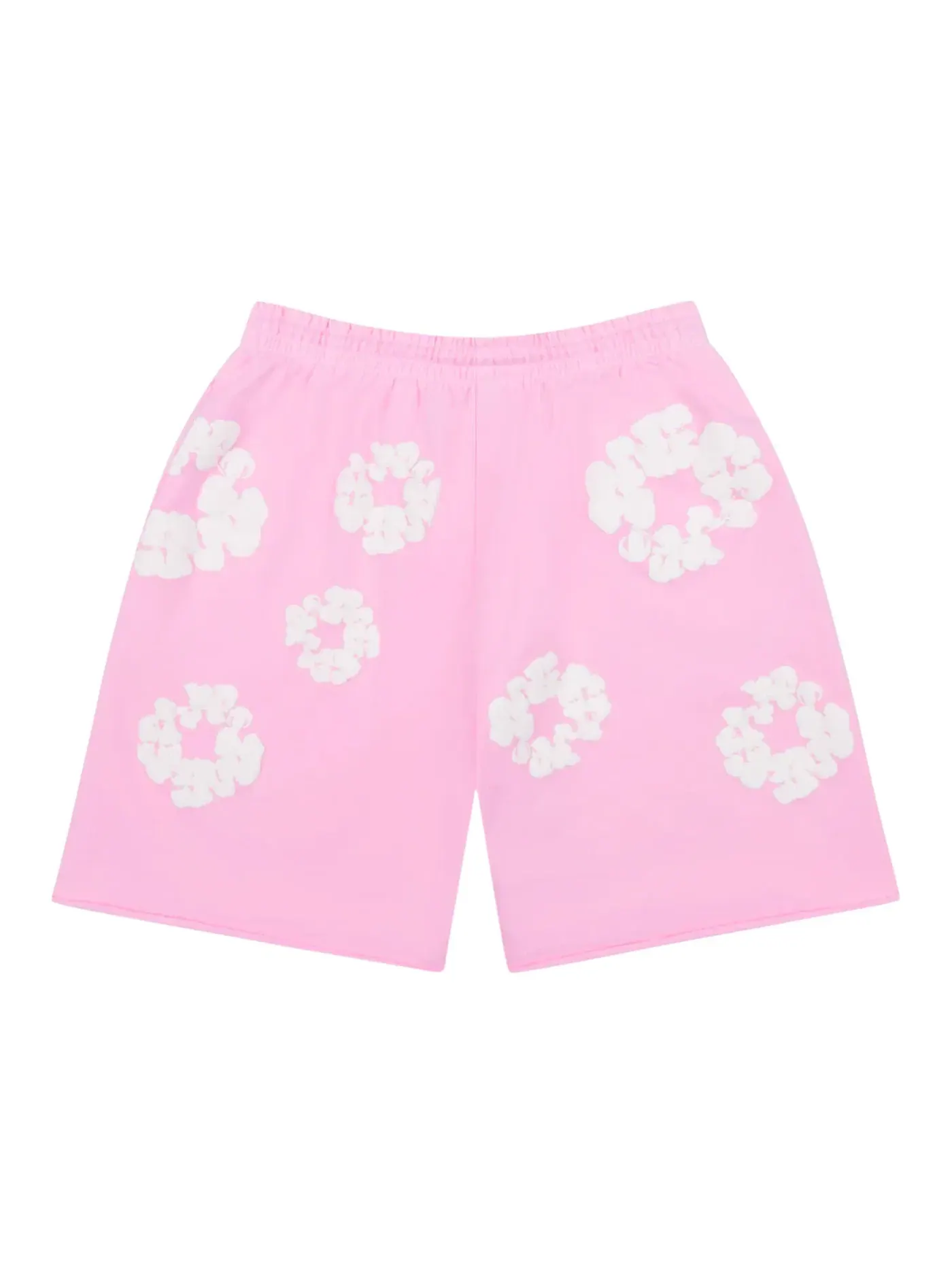 Мужские шорты с принтом Sweatshorts Denim Tears — изображение 2 из 2, розовый