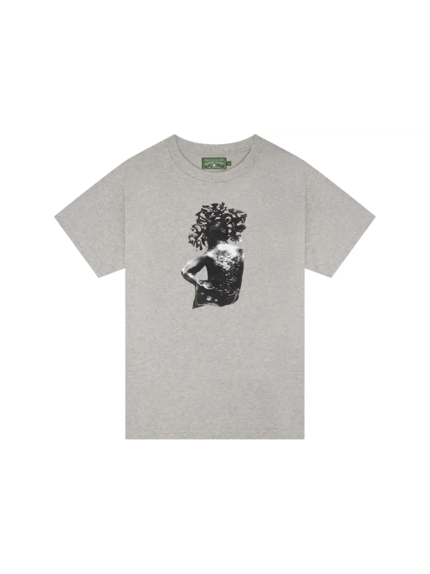 Мужская футболка с принтом Tee Denim Tears — изображение 1 из 2, серый
