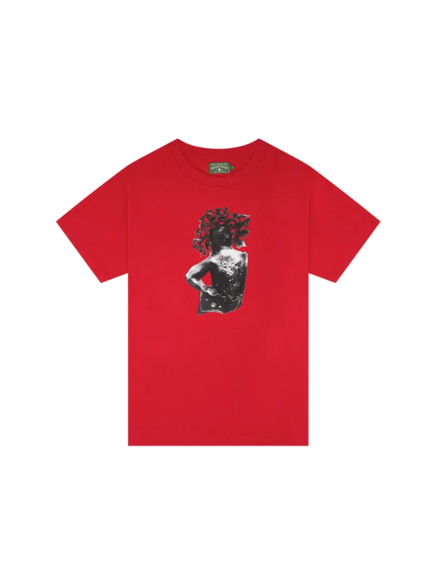 Мужская футболка с принтом Denim Tears x Arthur Jafa Ex-Slave Gordon Tee — изображение 1 из 2, красный