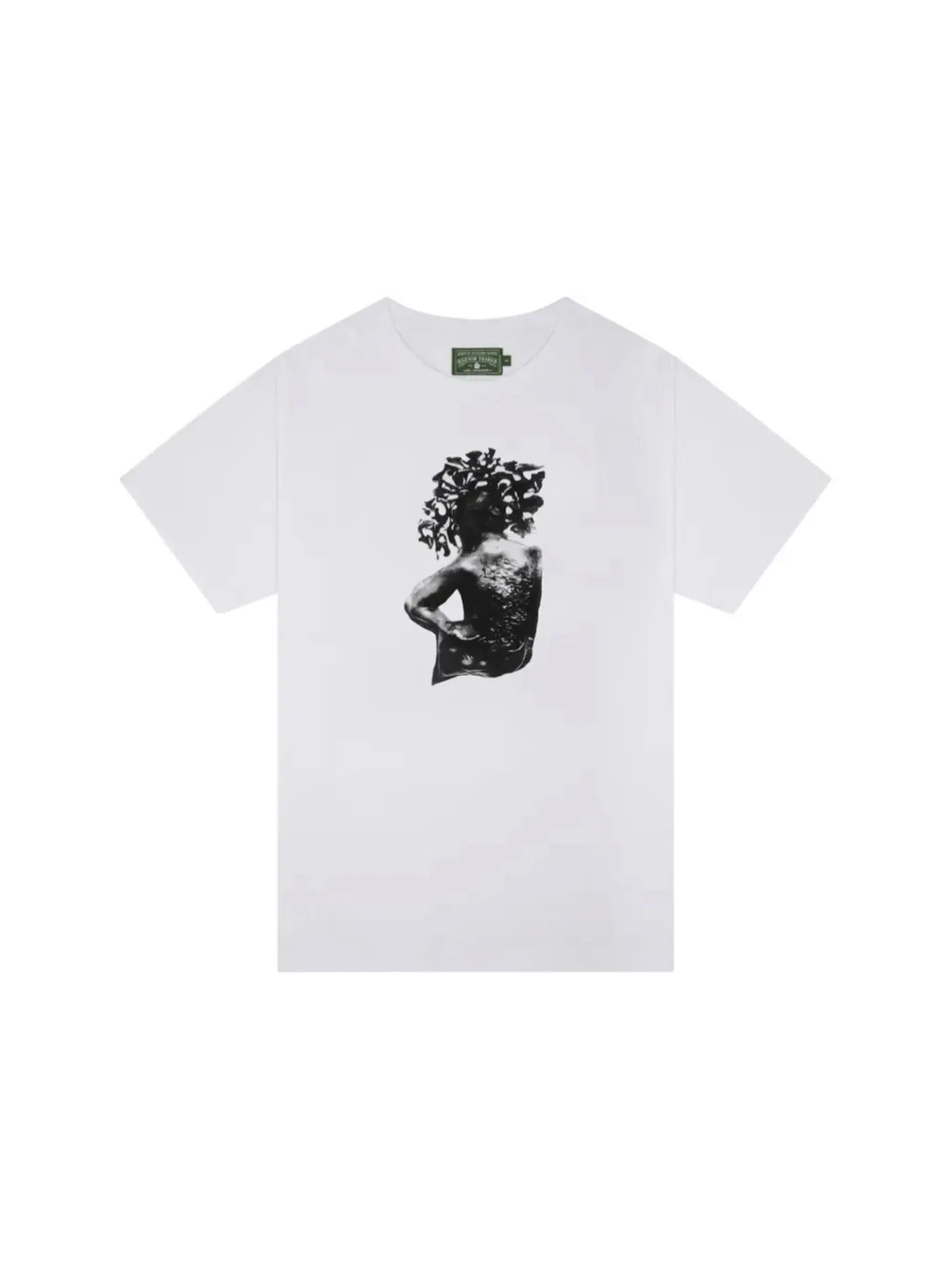 Мужская футболка с принтом Denim Tears x Arthur Jafa Ex-Slave Gordon Tee — изображение 1 из 2, белый