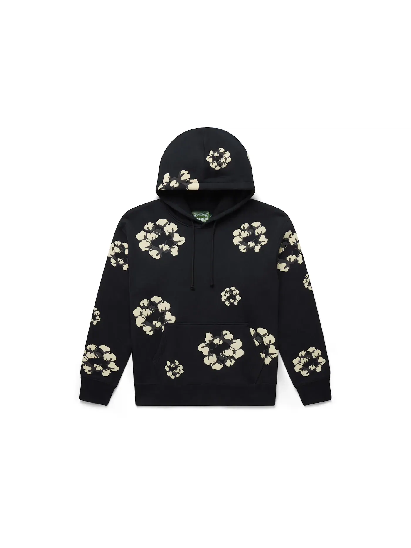 Мужская худи с принтом Cactus Tears Wreath Denim Tears — изображение 1 из 6, черный