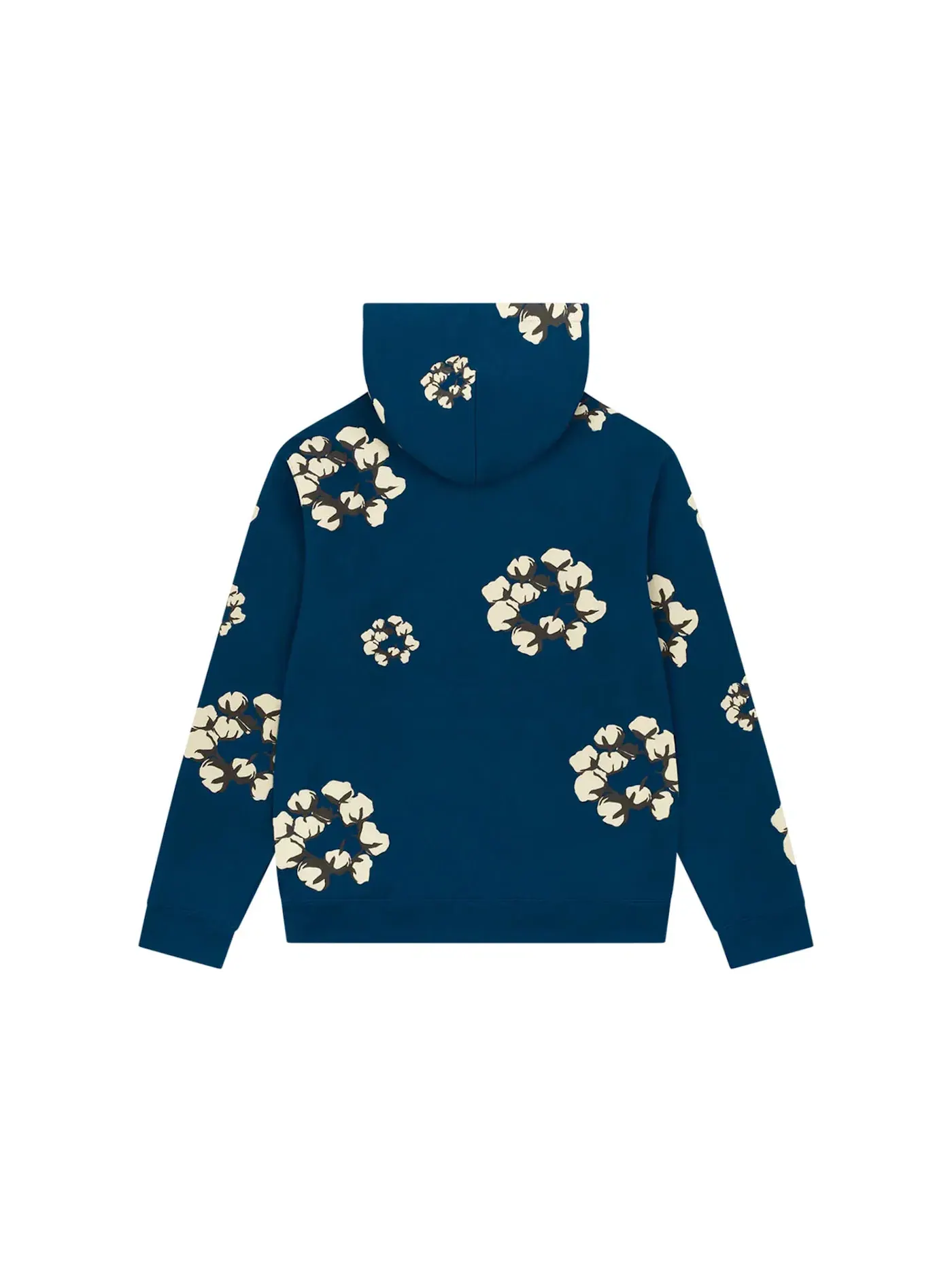 Мужской худи с принтом Cactus Tears Wreath Denim Tears — изображение 2 из 2, темно-синий