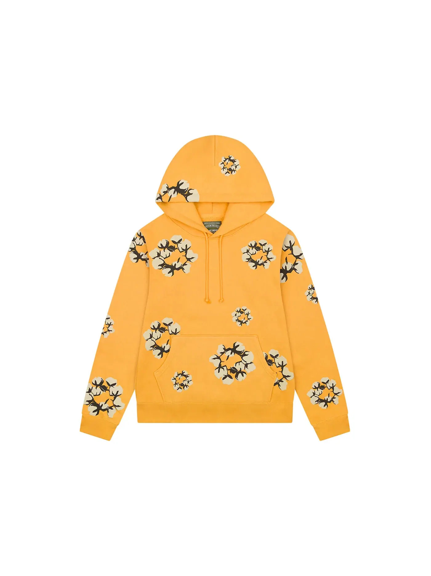 Мужской худи с принтом Cactus Tears Wreath Hoodie Yellow Denim Tears — изображение 1 из 2, желтый