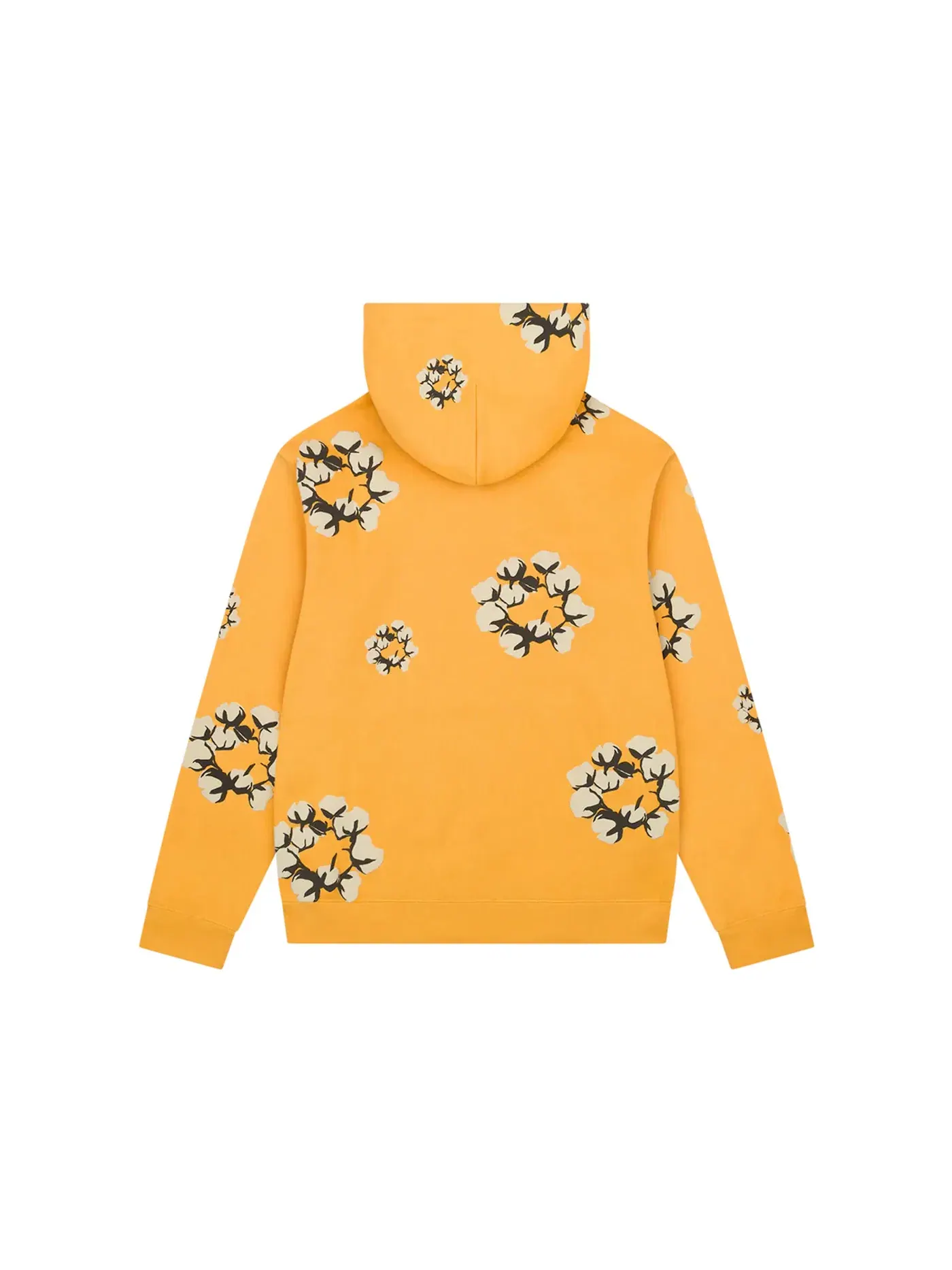 Мужской худи с принтом Cactus Tears Wreath Hoodie Yellow Denim Tears — изображение 2 из 2, желтый