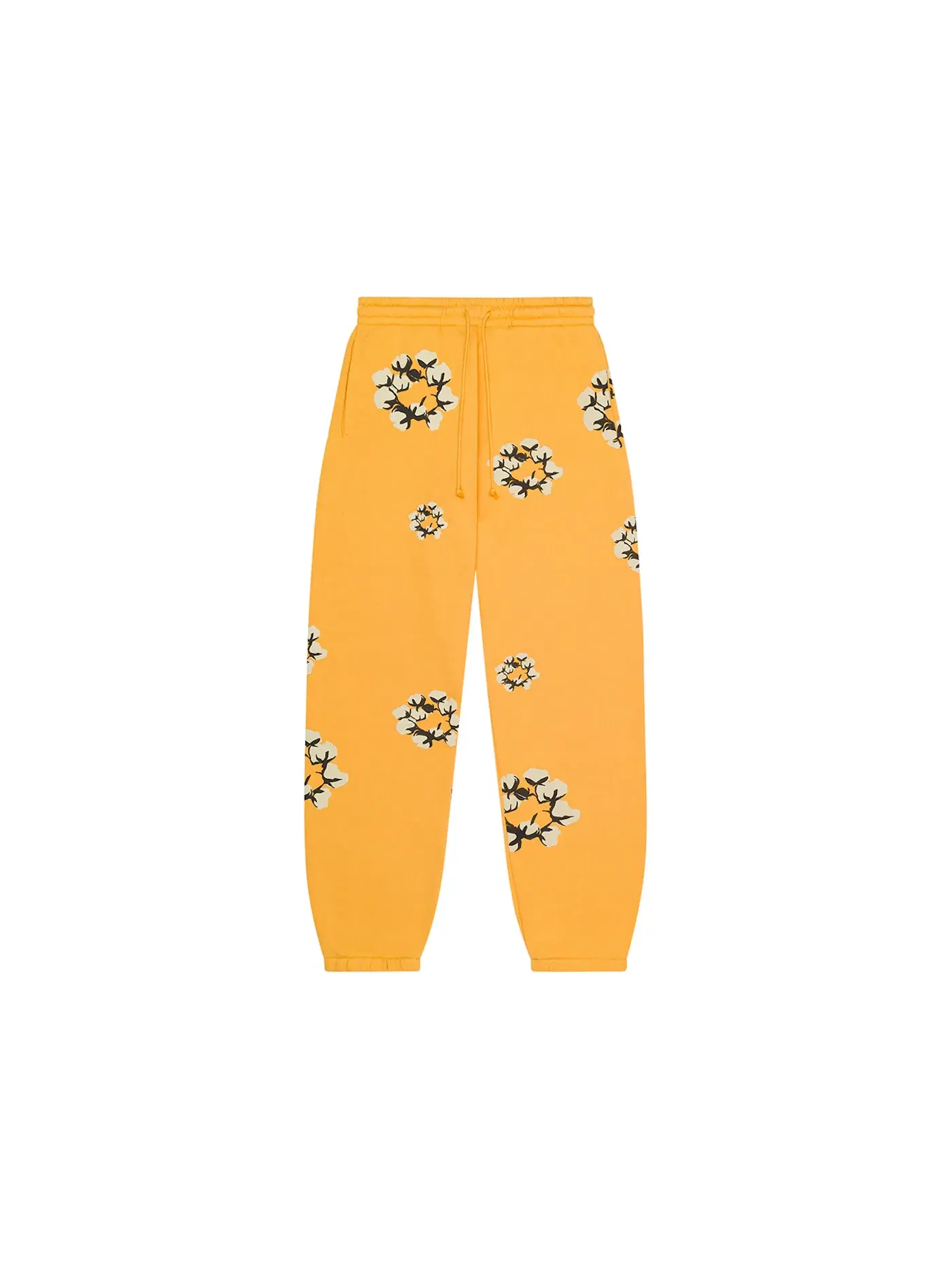 Мужские спортивные штаны с принтом Cactus Tears Wreath Denim Tears — изображение 1 из 1, желтый