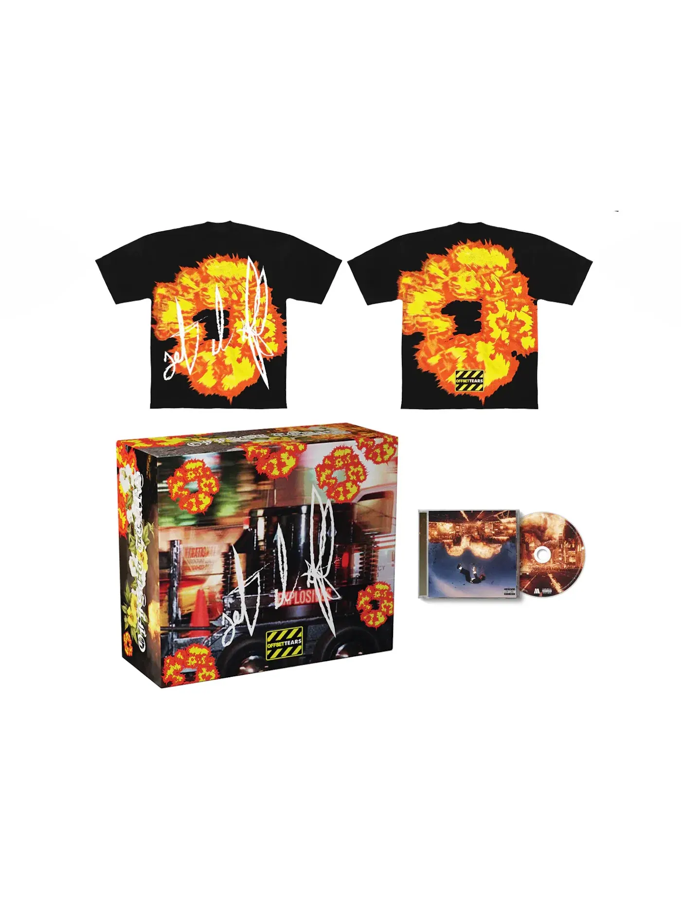Мужской бокс-сет с футболкой и CD Set It Off Box Set #1 Denim Tears — изображение 1 из 4, мульти