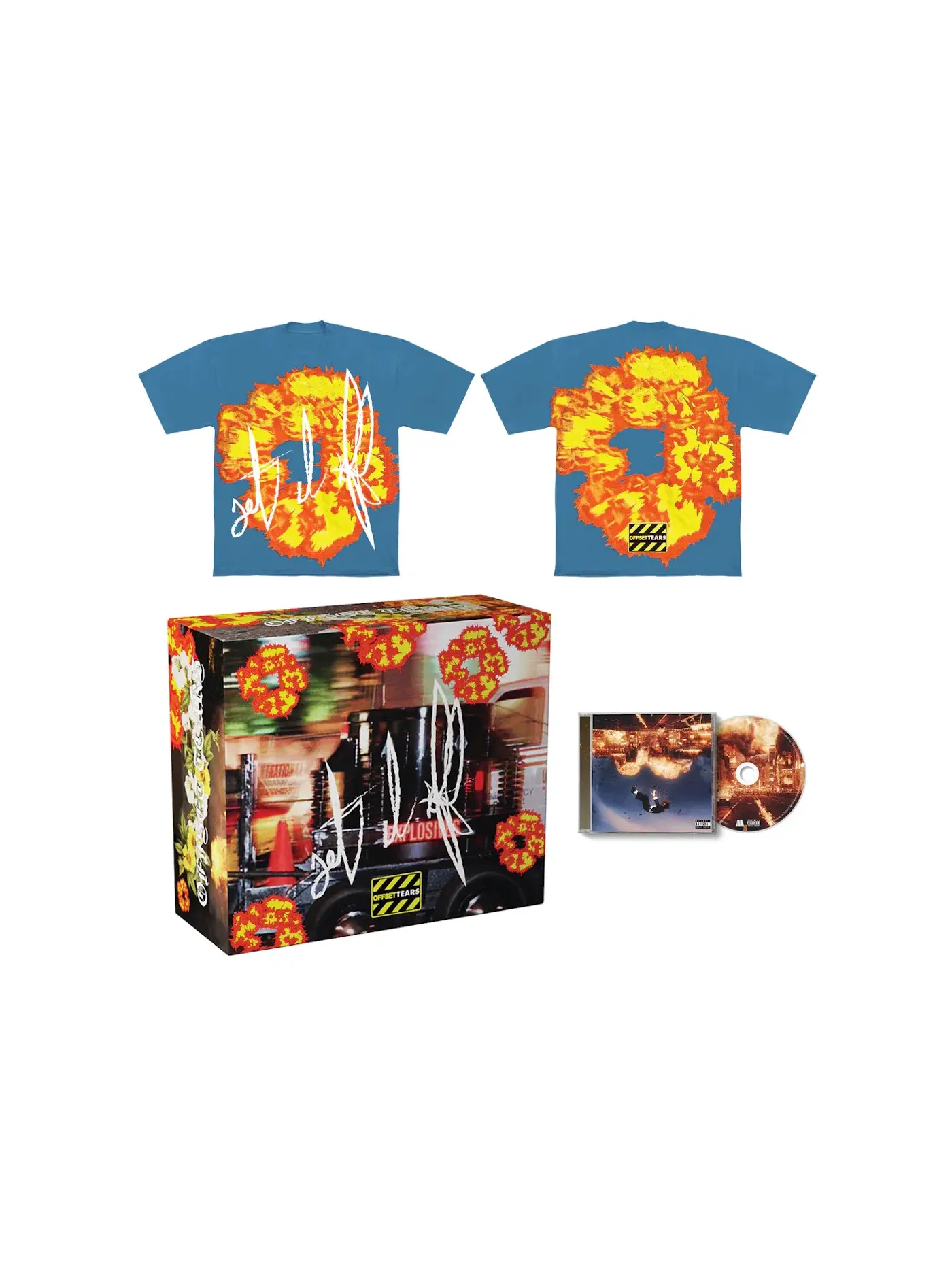 Мужская футболка с принтом Box Set #2 Denim Tears — изображение 1 из 3, мульти