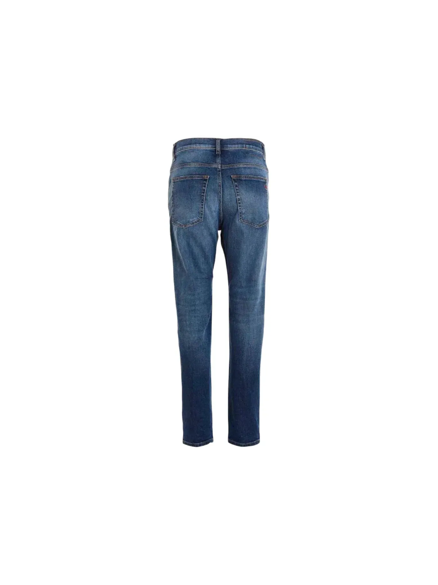 Мужские джинсы зауженные к низу Diesel D-Fining Stretch Tapered Fit Jeans — изображение 2 из 2, синий
