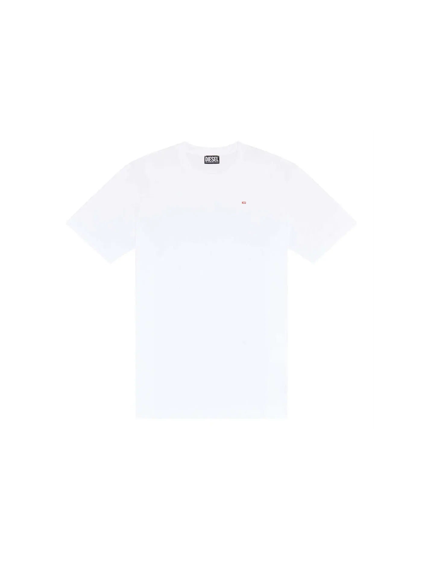 Мужская футболка с длинным рукавом Diesel T-Just-Microdiv T-Shirt — изображение 1 из 1, белый