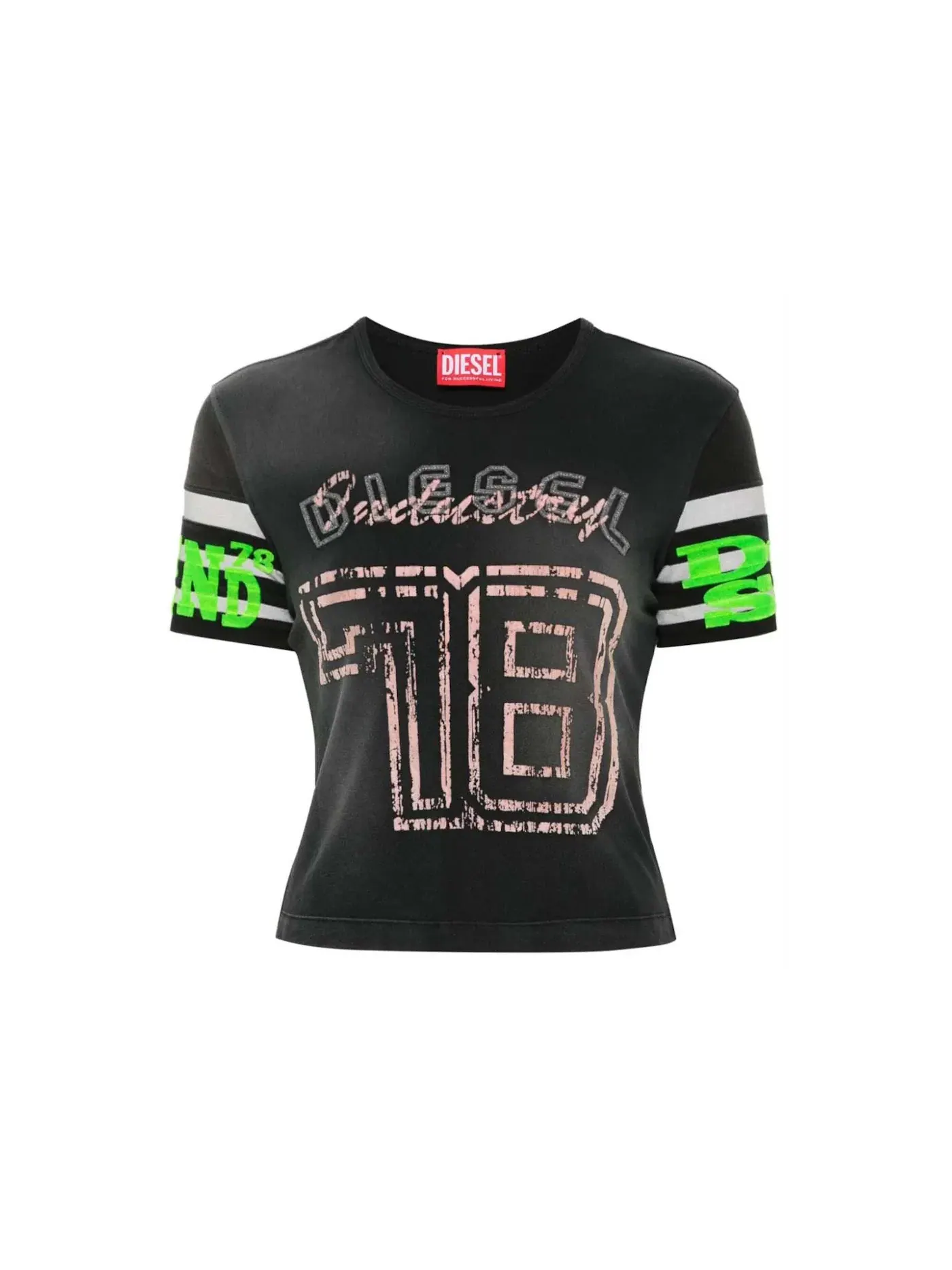 Женская футболка T-shirt Diesel — изображение 1 из 1, черный