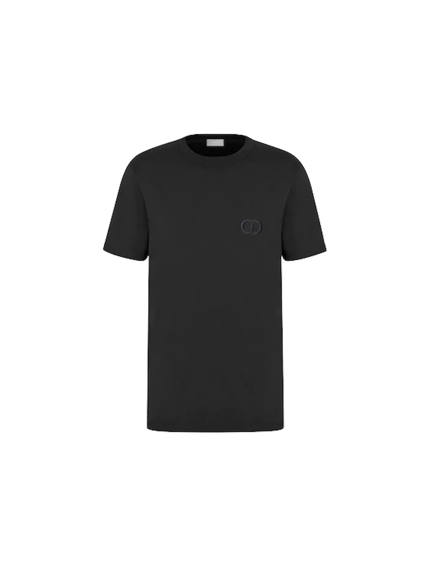 Мужская футболка с принтом Dior CD Icon T-shirt Dior — изображение 1 из 1, черный