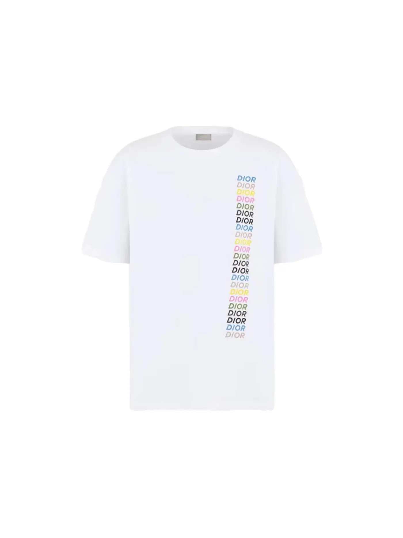 Мужская футболка с принтом T-shirt Dior — изображение 1 из 1, белый