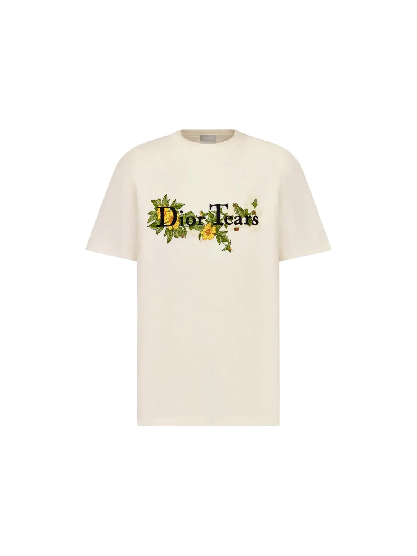 Мужская футболка с принтом Dior Tears T-Shirt Dior — изображение 1 из 2, белый