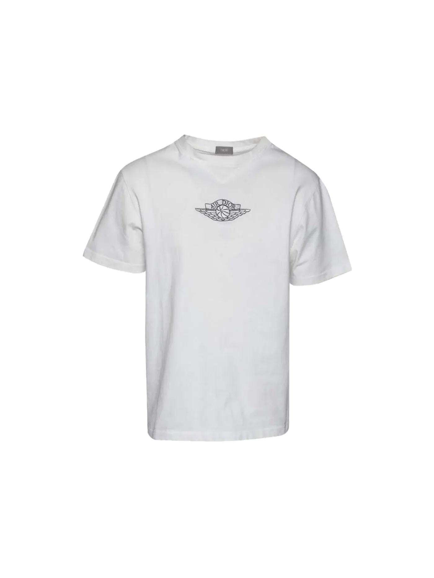 Мужская футболка с принтом Dior x Jordan Wings T-Shirt Dior — изображение 1 из 1, белый