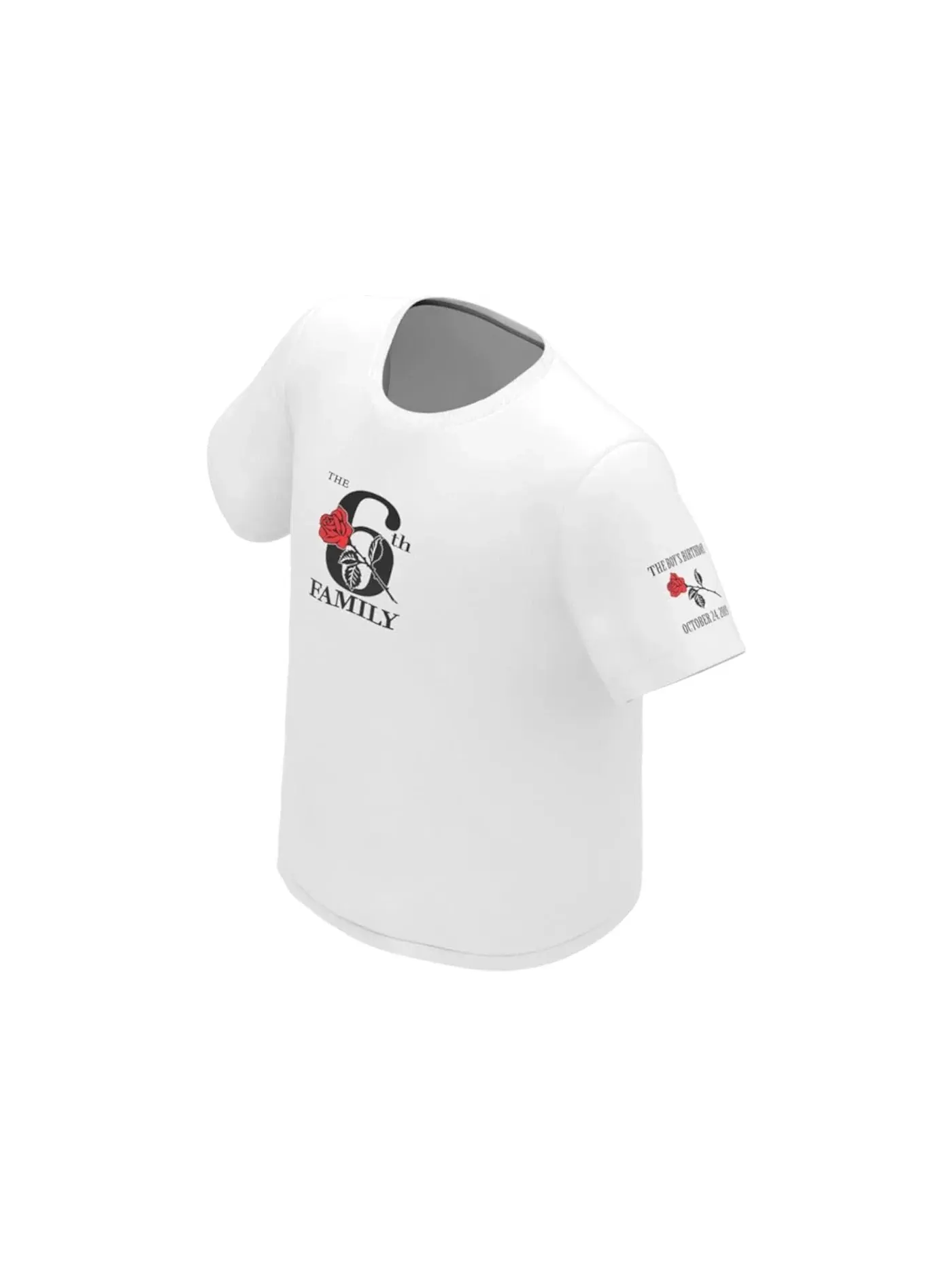 Мужская футболка с принтом Drake Birthday 6th Family T-Shirt Drake