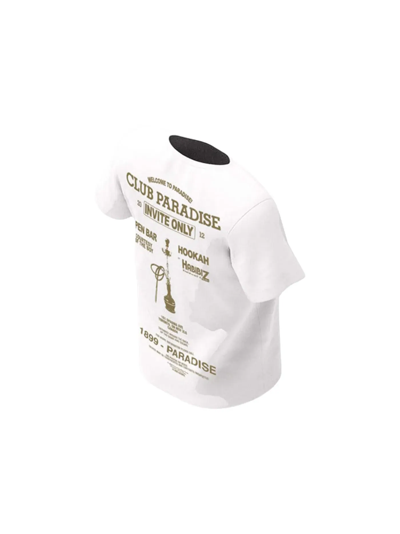 Мужская футболка с принтом T-Shirt Drake — изображение 2 из 2, белый