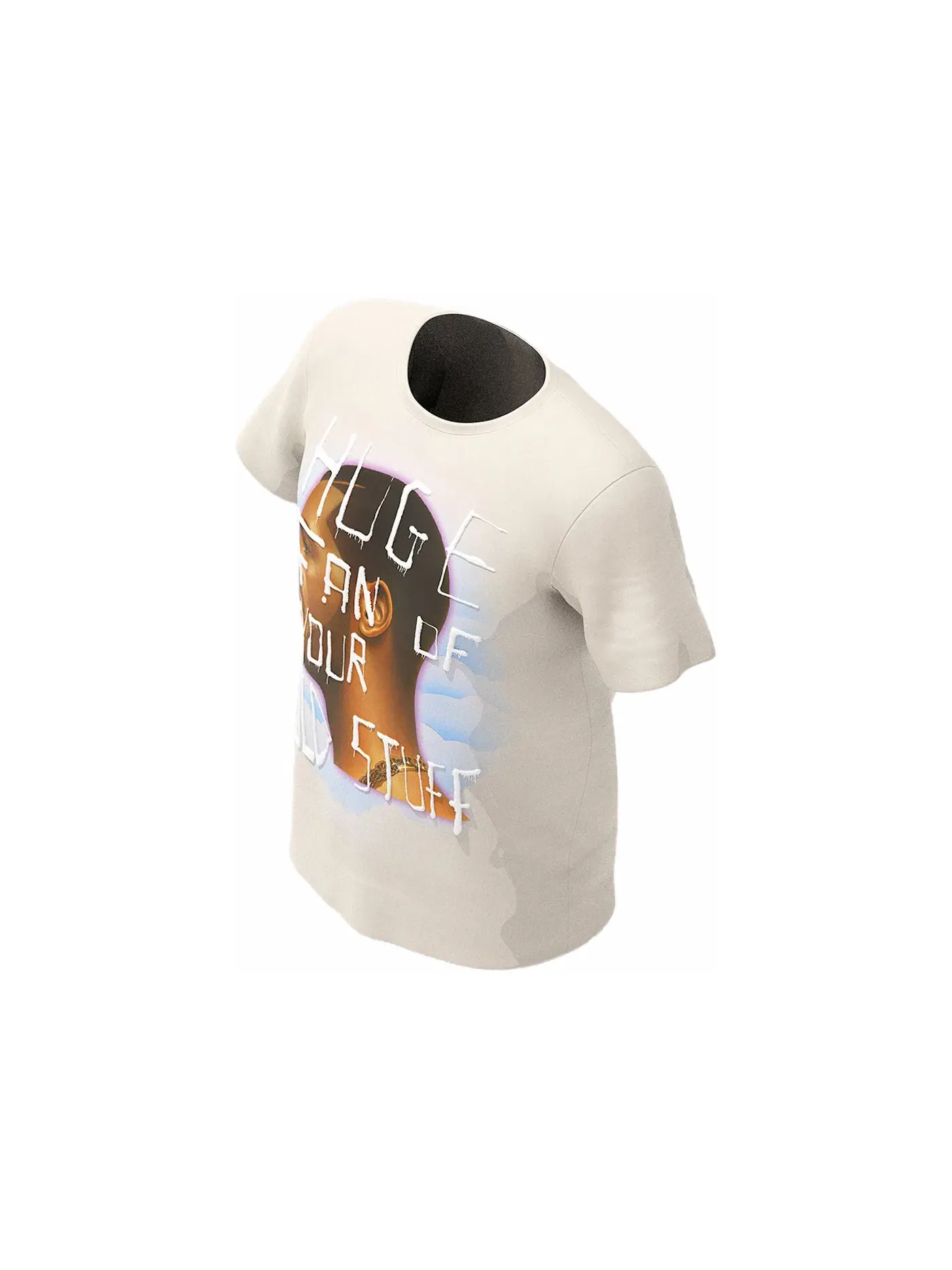 Мужская футболка с принтом Drake NWTS Huge Fan Tee