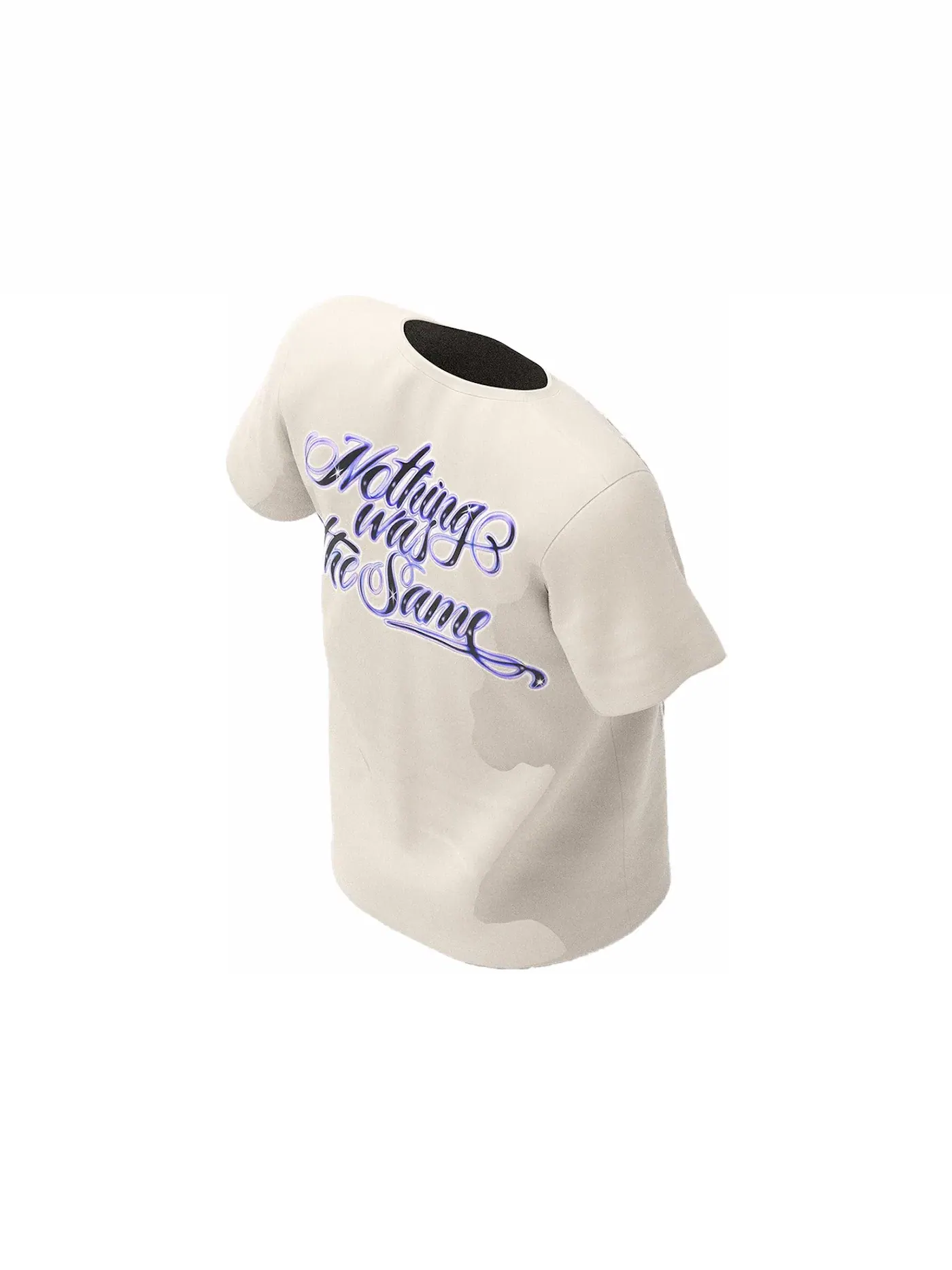 Мужская футболка с принтом Drake NWTS Huge Fan Tee — изображение 2 из 2, бежевый