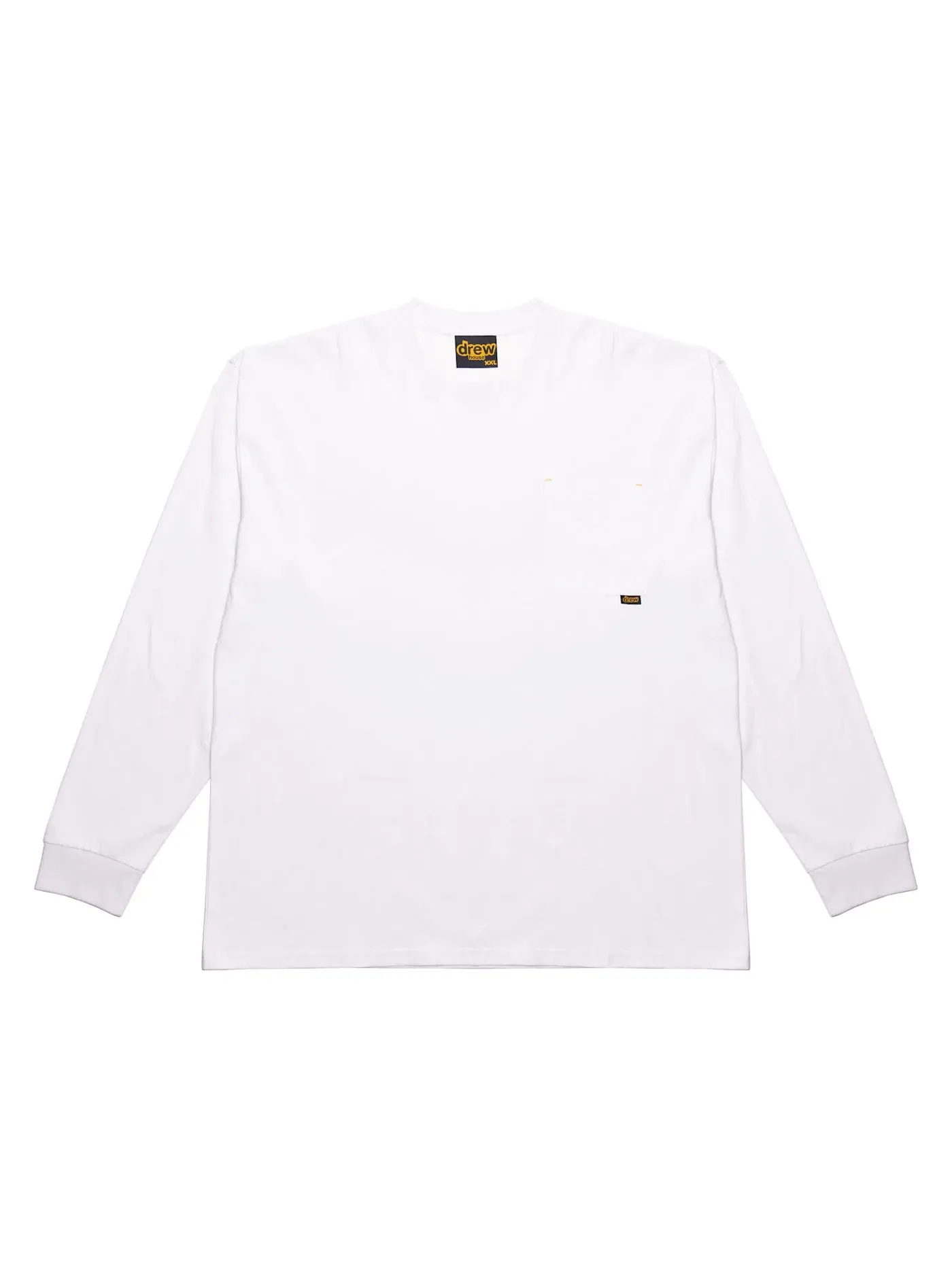 Мужская футболка с длинным рукавом Pocket T-Shirt drew house — изображение 1 из 1, белый