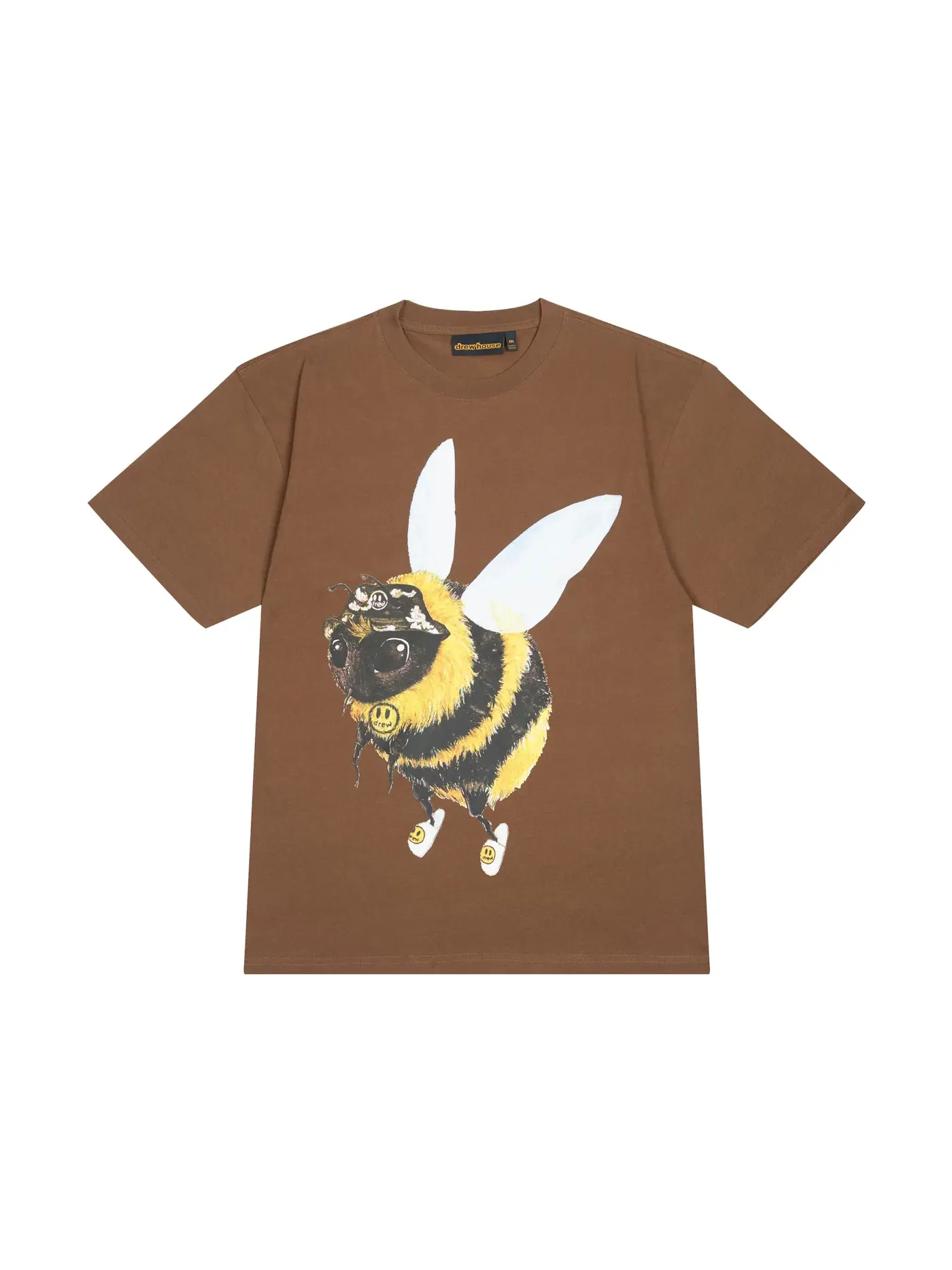 Мужская футболка с коротким рукавом Tee drew house — изображение 1 из 1, коричневый