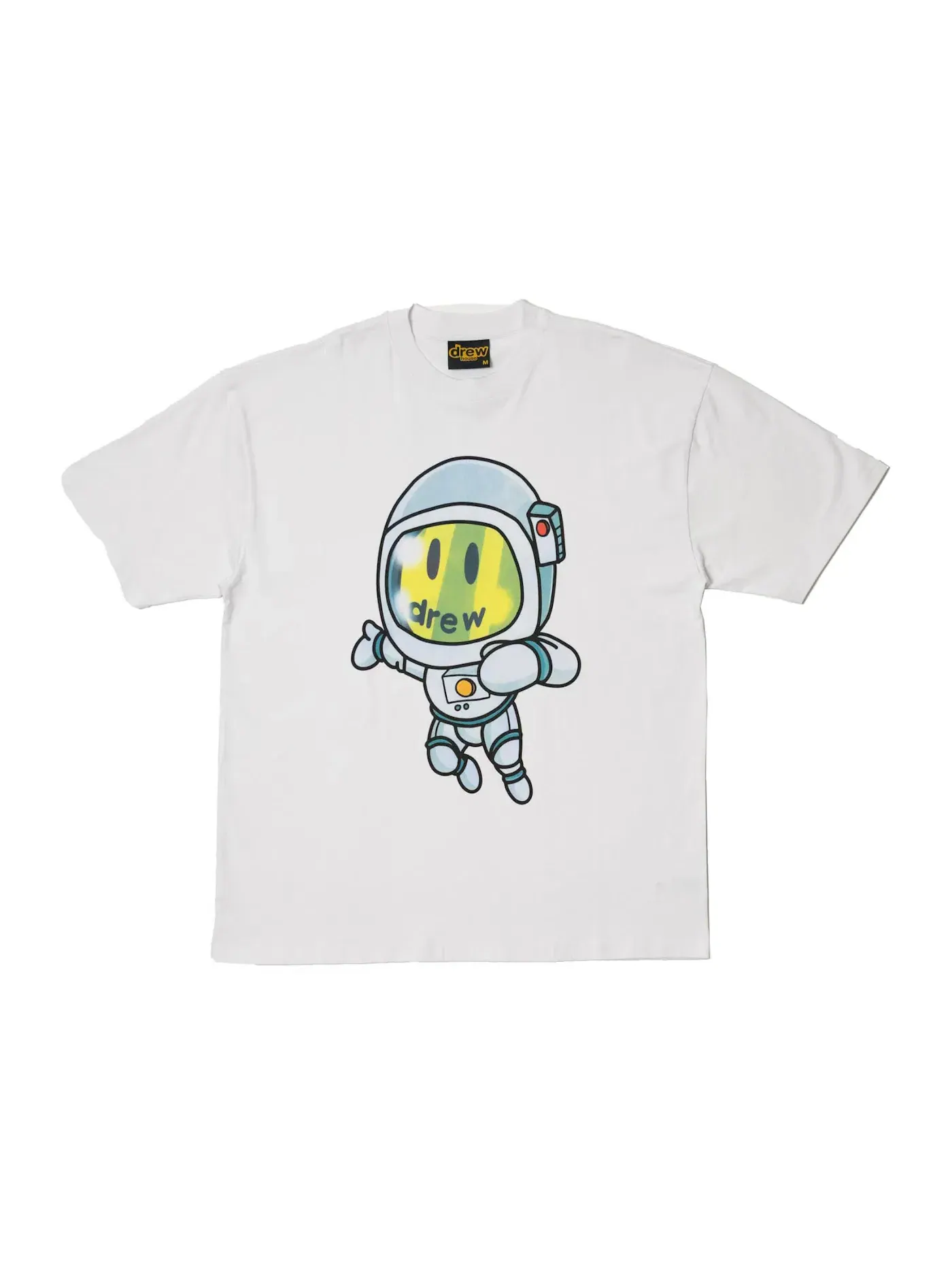 Мужская футболка с принтом Cosmo Drew SS Tee drew house — изображение 1 из 1, белый