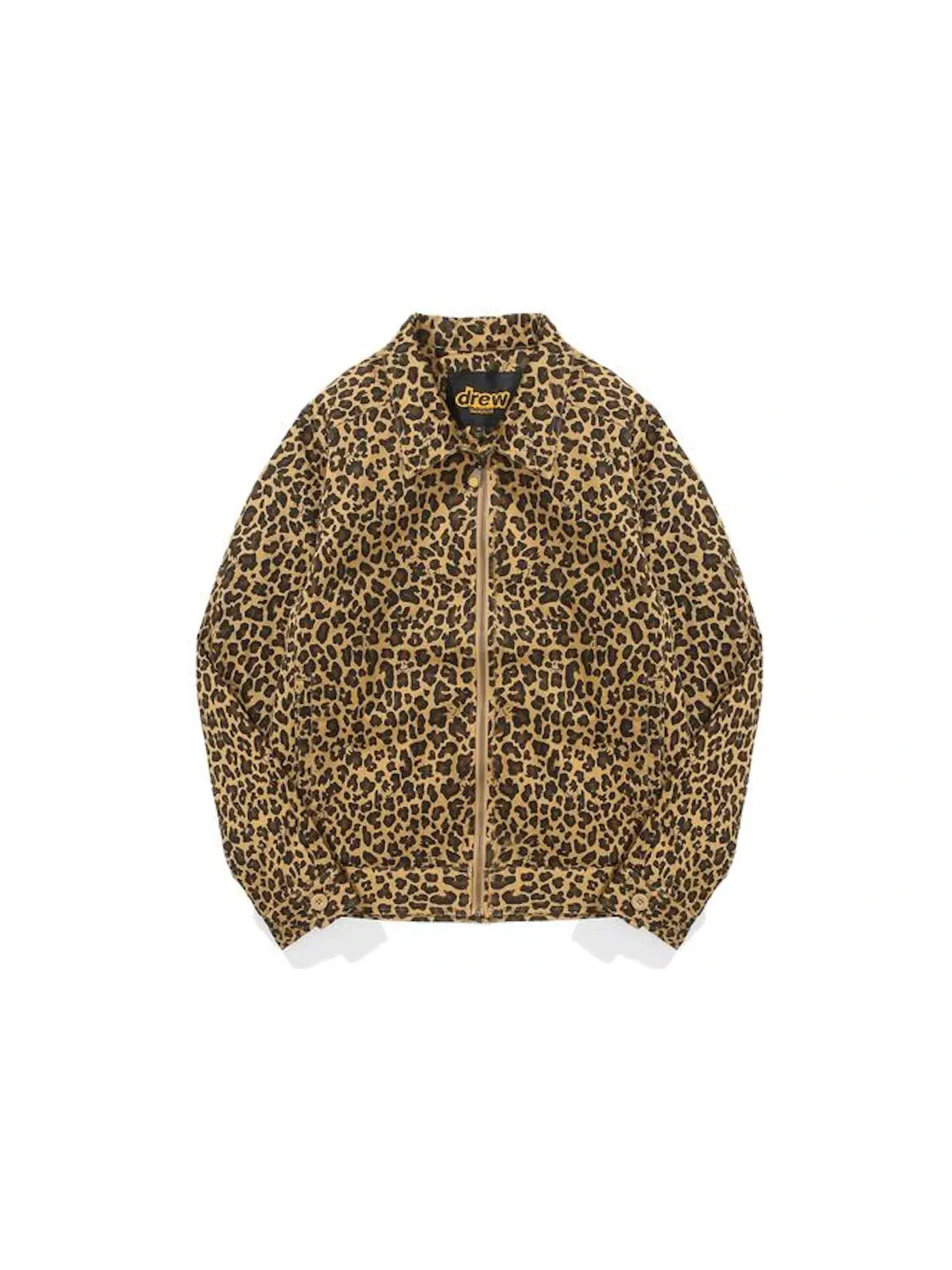 Мужская куртка из хлопкового твила с принтом Jacket drew house — изображение 1 из 2, бежевый