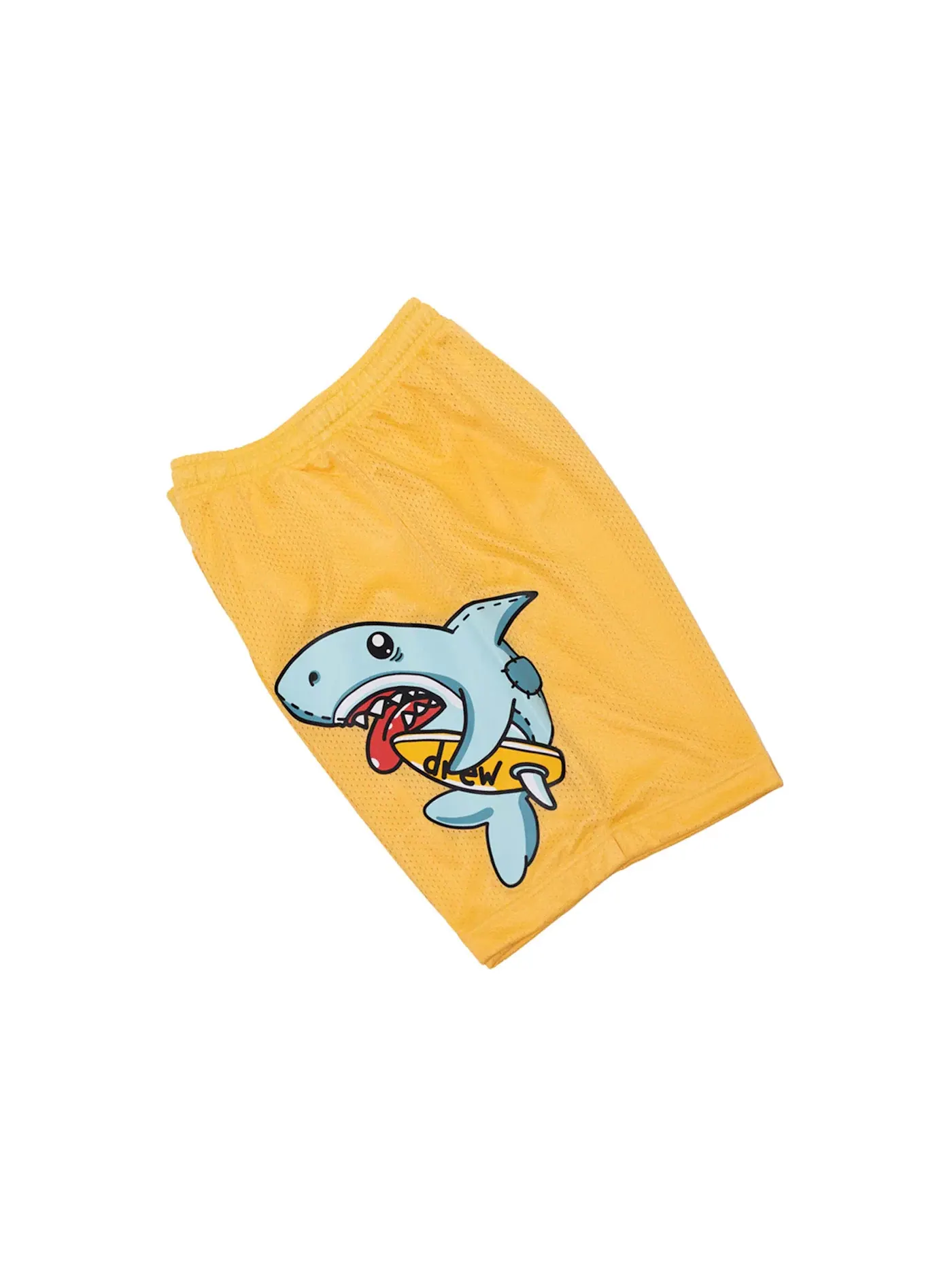 Мужские шорты сетчатые Mesh Shorts drew house — изображение 3 из 3, мандариновый