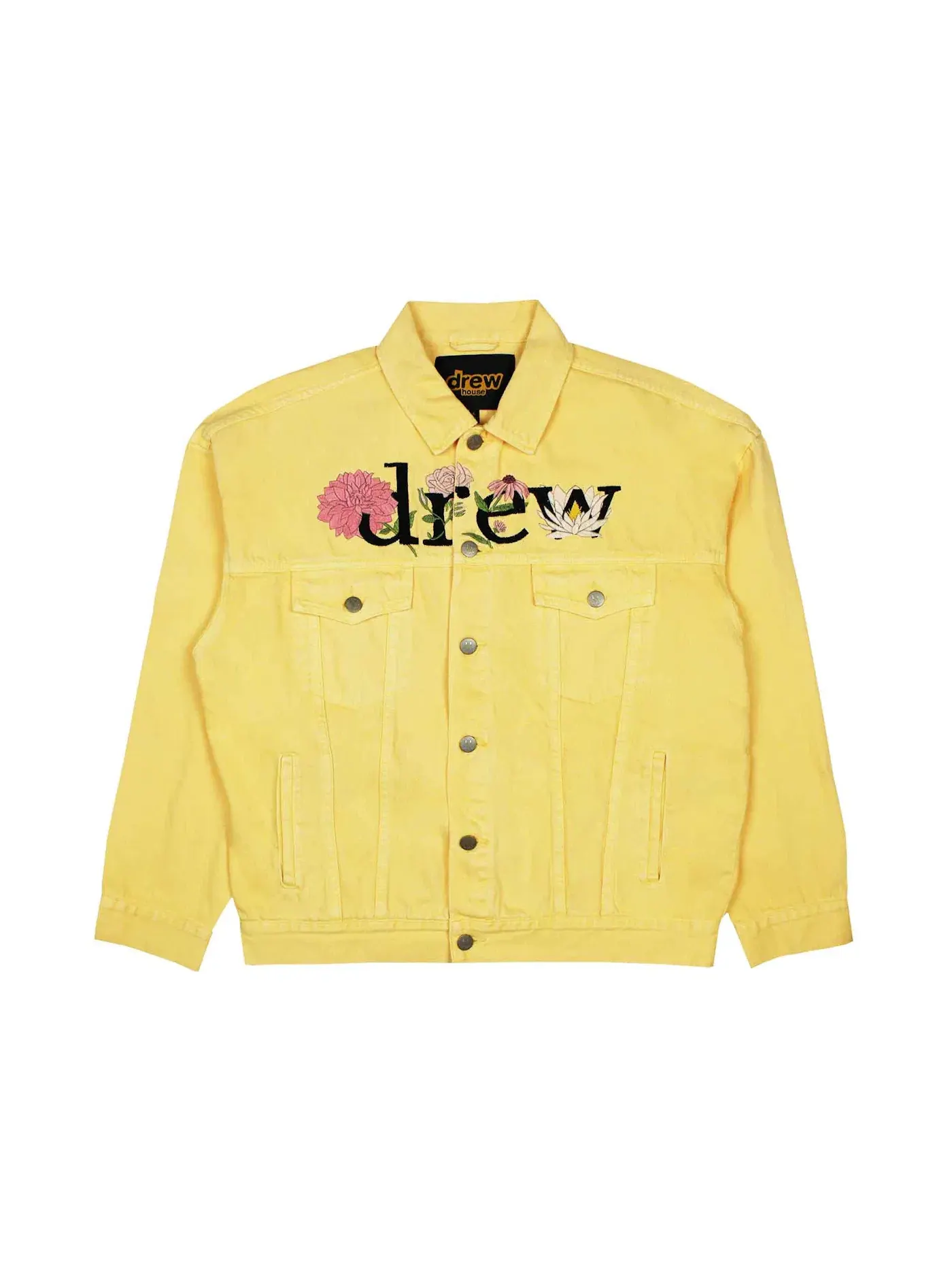 Мужская куртка-тракер с принтом Trucker Jacket drew house — изображение 1 из 2, мандариновый