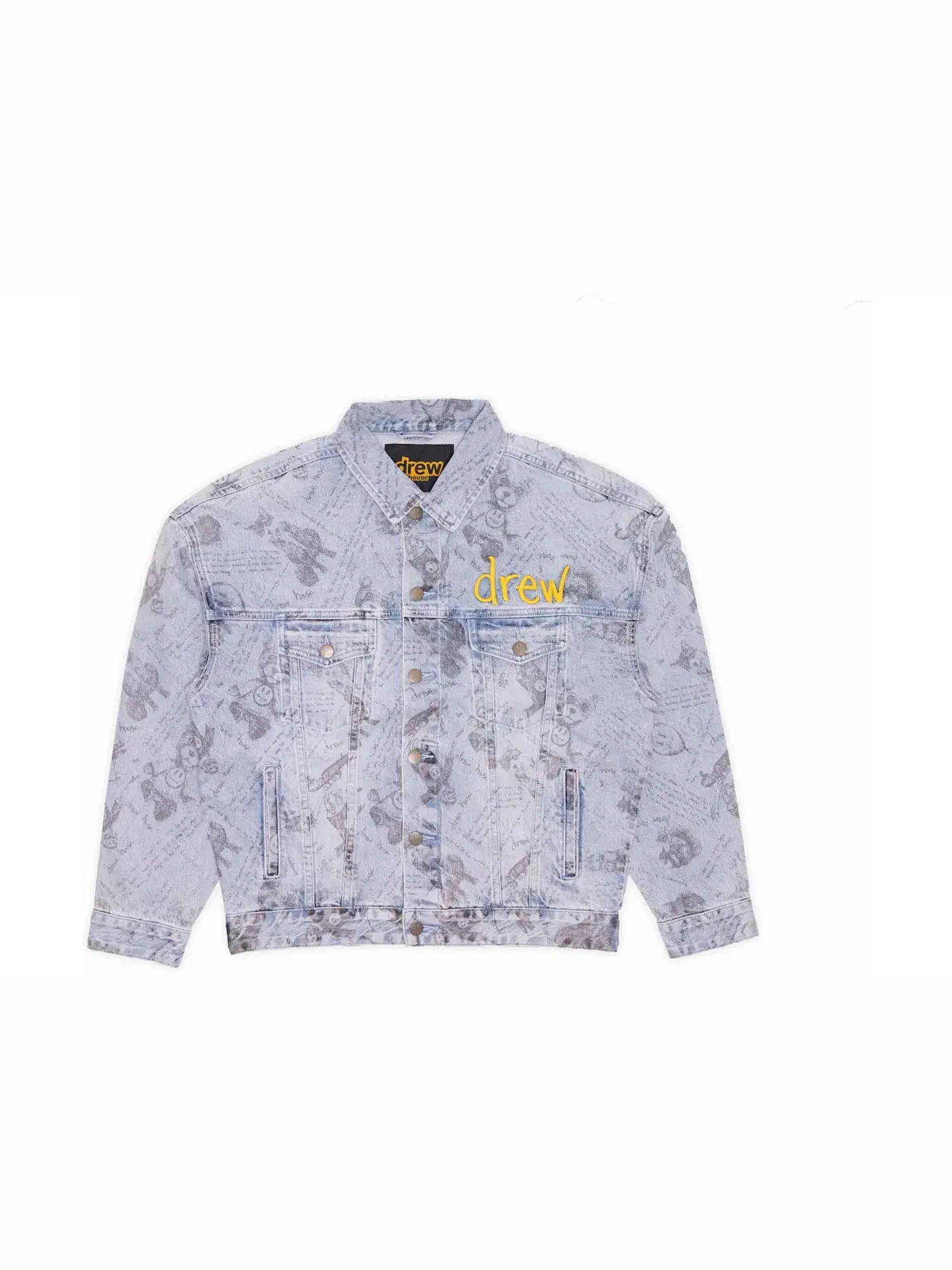 Мужская куртка из денима drew house Jacket — изображение 1 из 2, винтажный индиго