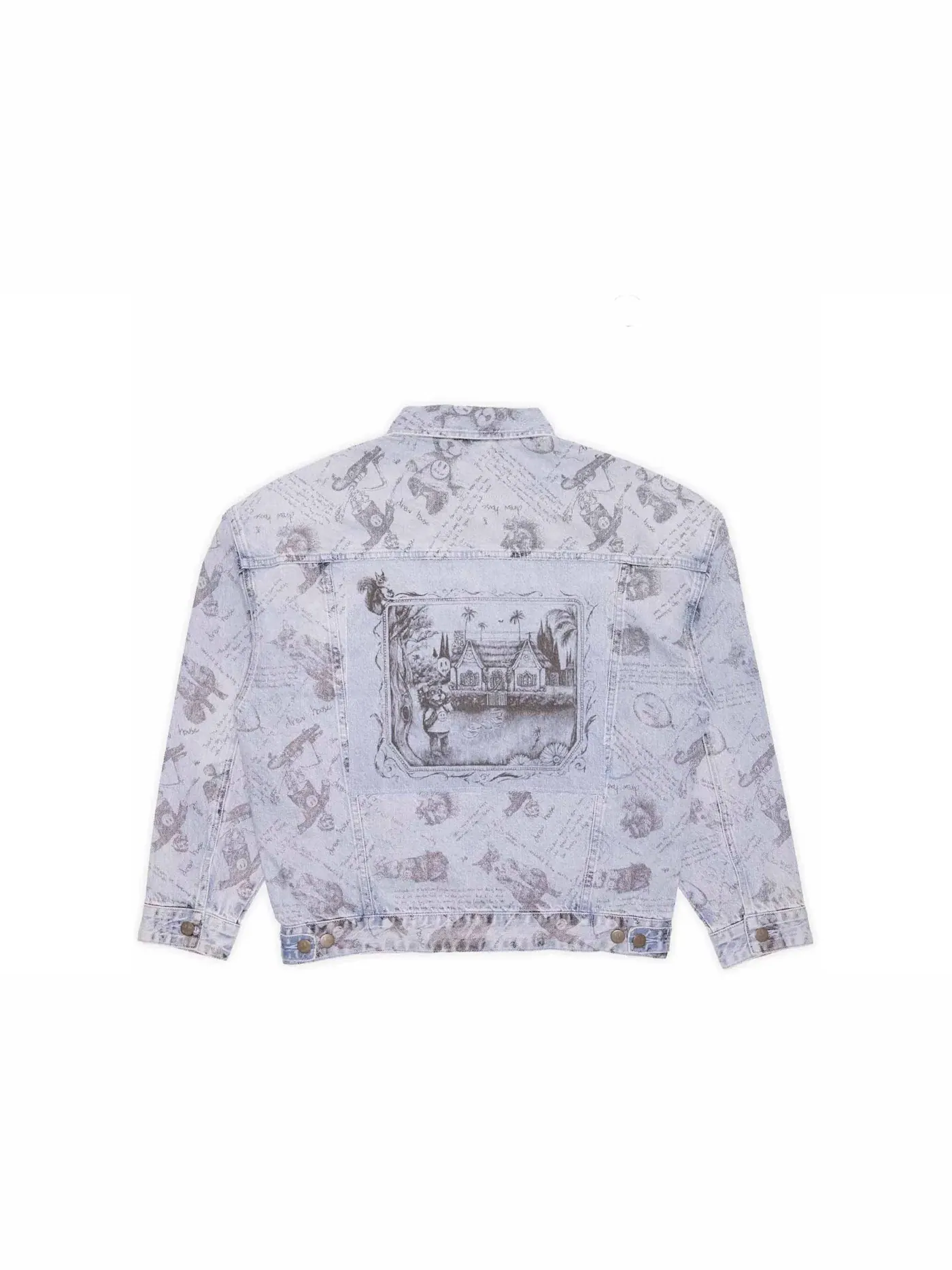 Мужская куртка из денима drew house Jacket — изображение 2 из 2, винтажный индиго