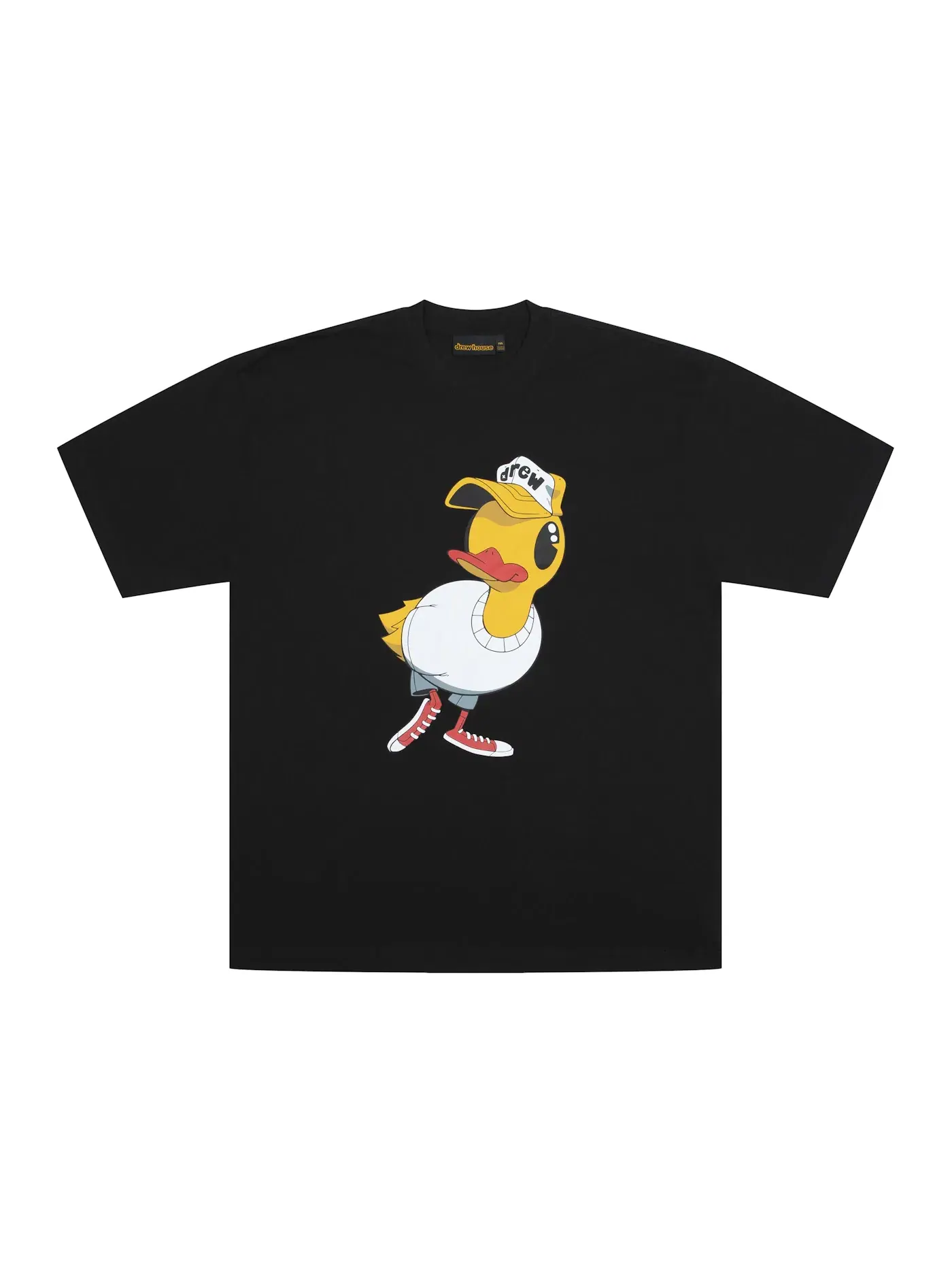 Мужская футболка с принтом SS Tee drew house — изображение 1 из 2, черный