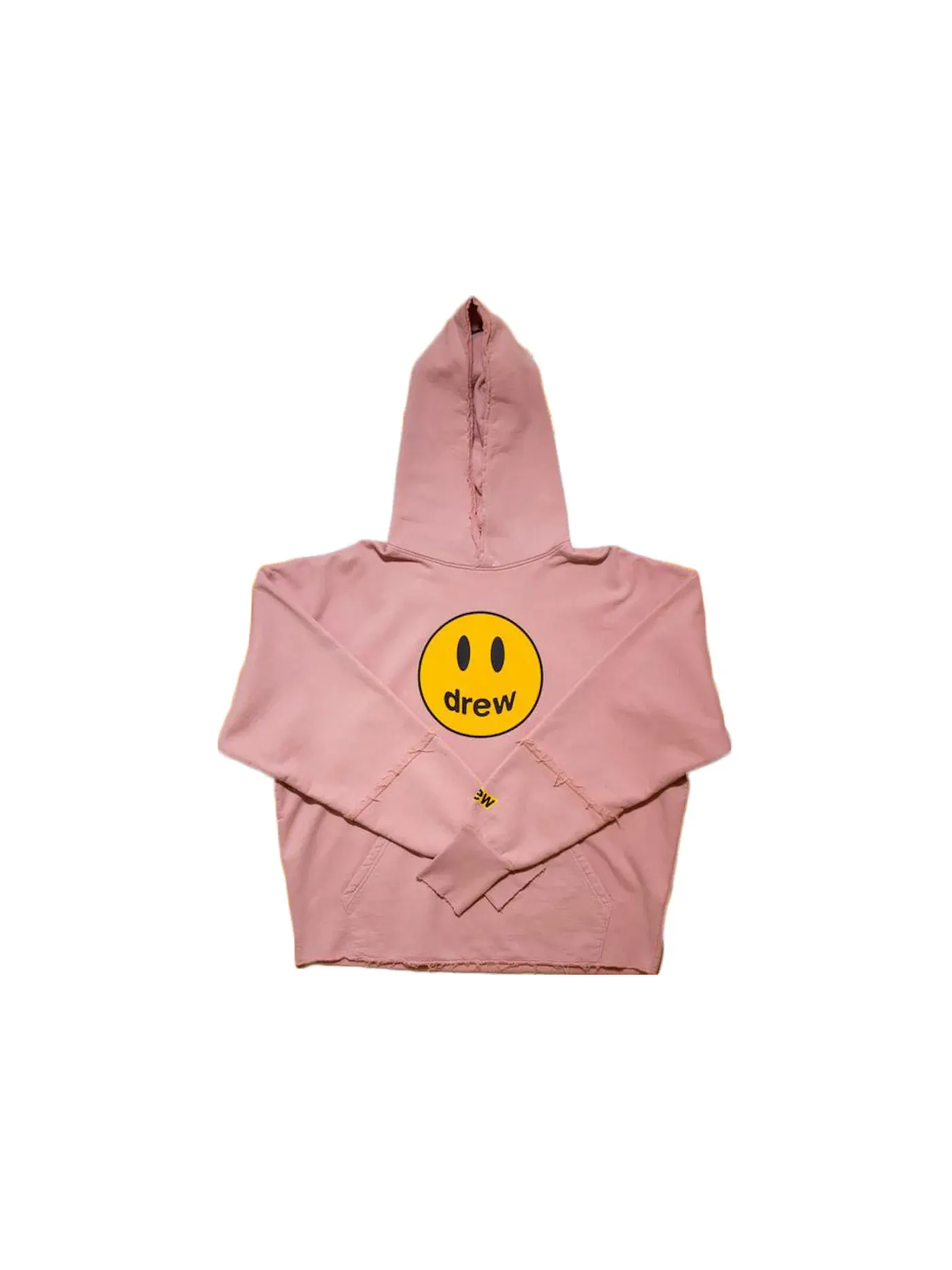 Мужская худи с принтом drew house Mascot Deconstructed Hoodie drew house — изображение 2 из 2, розовый