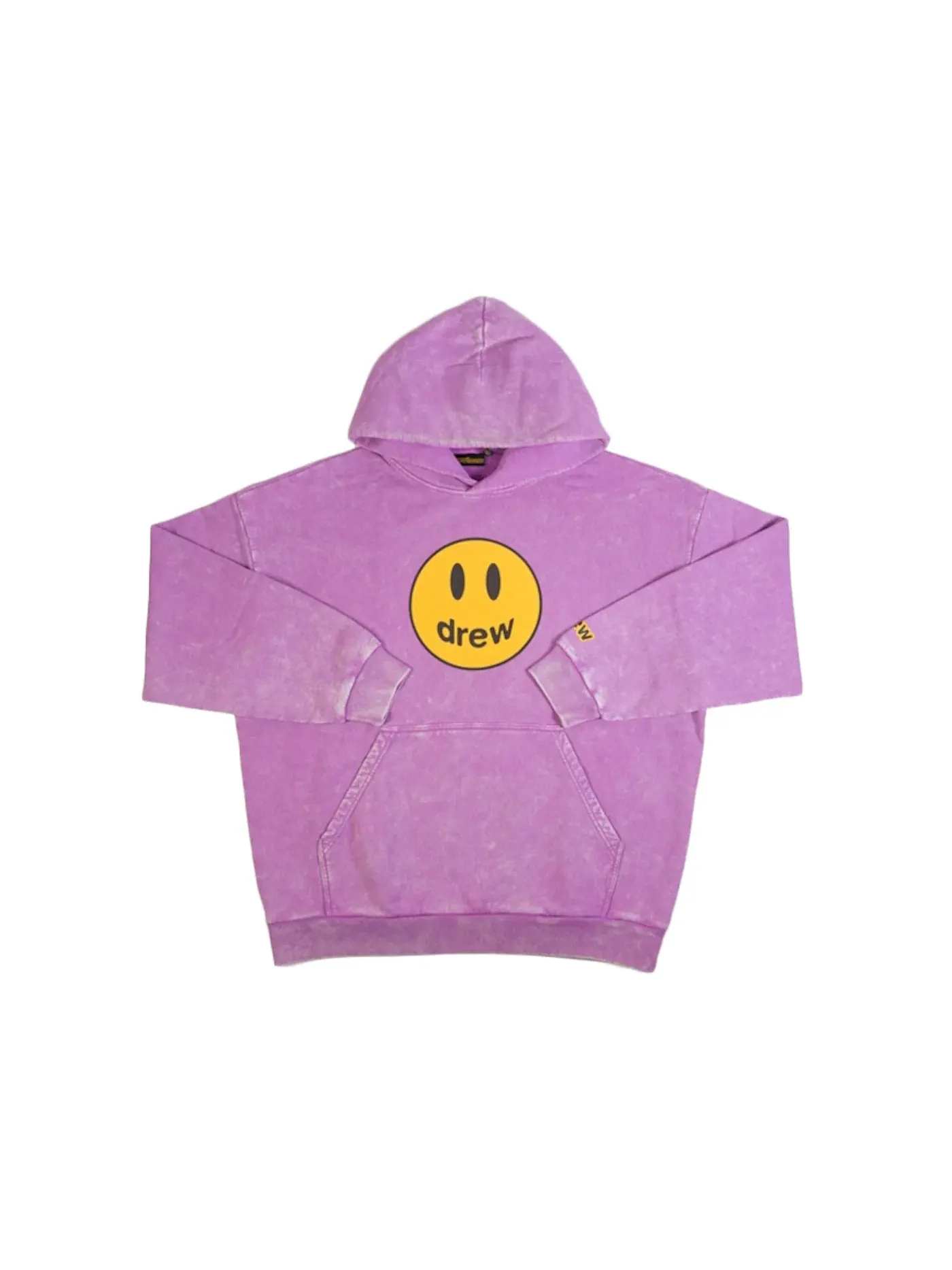 Худи без рукавов drew house Mascot Deconstructed Hoodie, Washed Grape — изображение 1 из 3