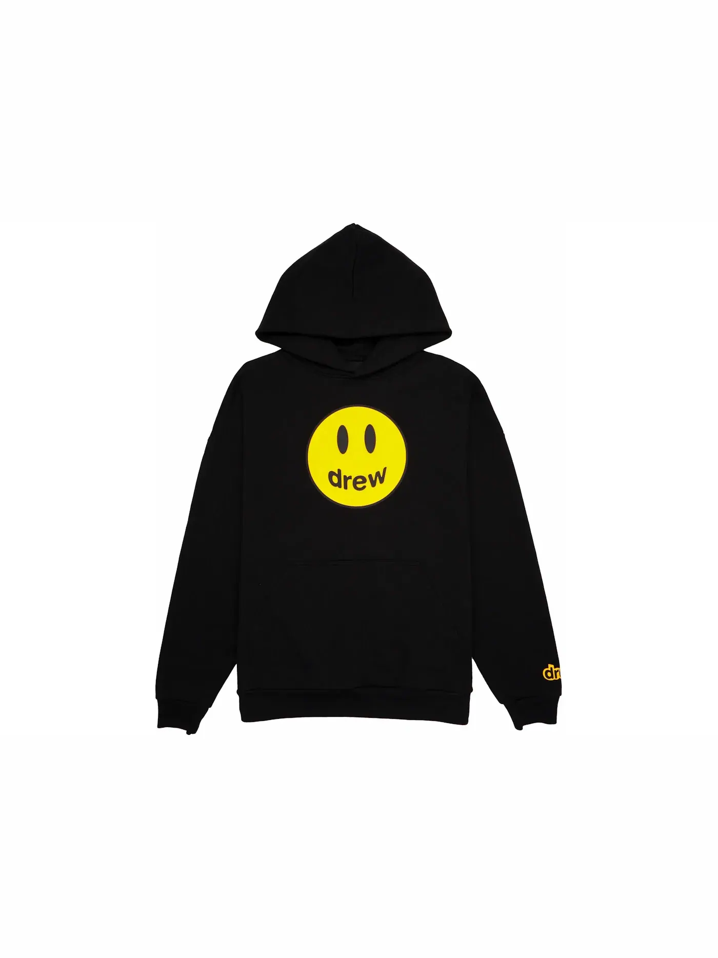 Мужская худи с принтом drew house Mascot Hoodie (FW21) — изображение 1 из 2, черный