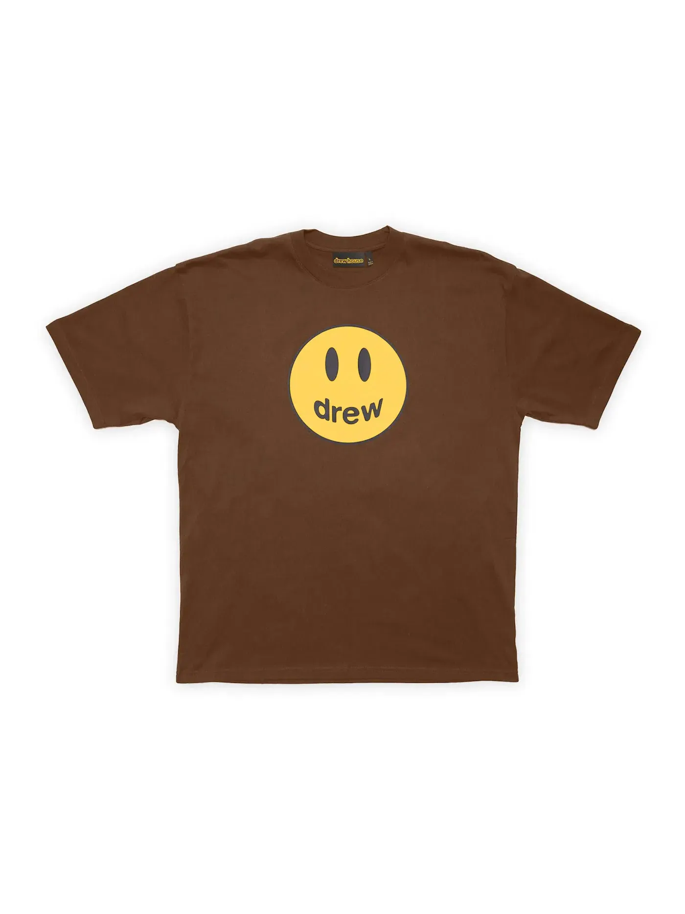 Мужская футболка с принтом drew house Mascot SS Tee — изображение 1 из 1, коричневый