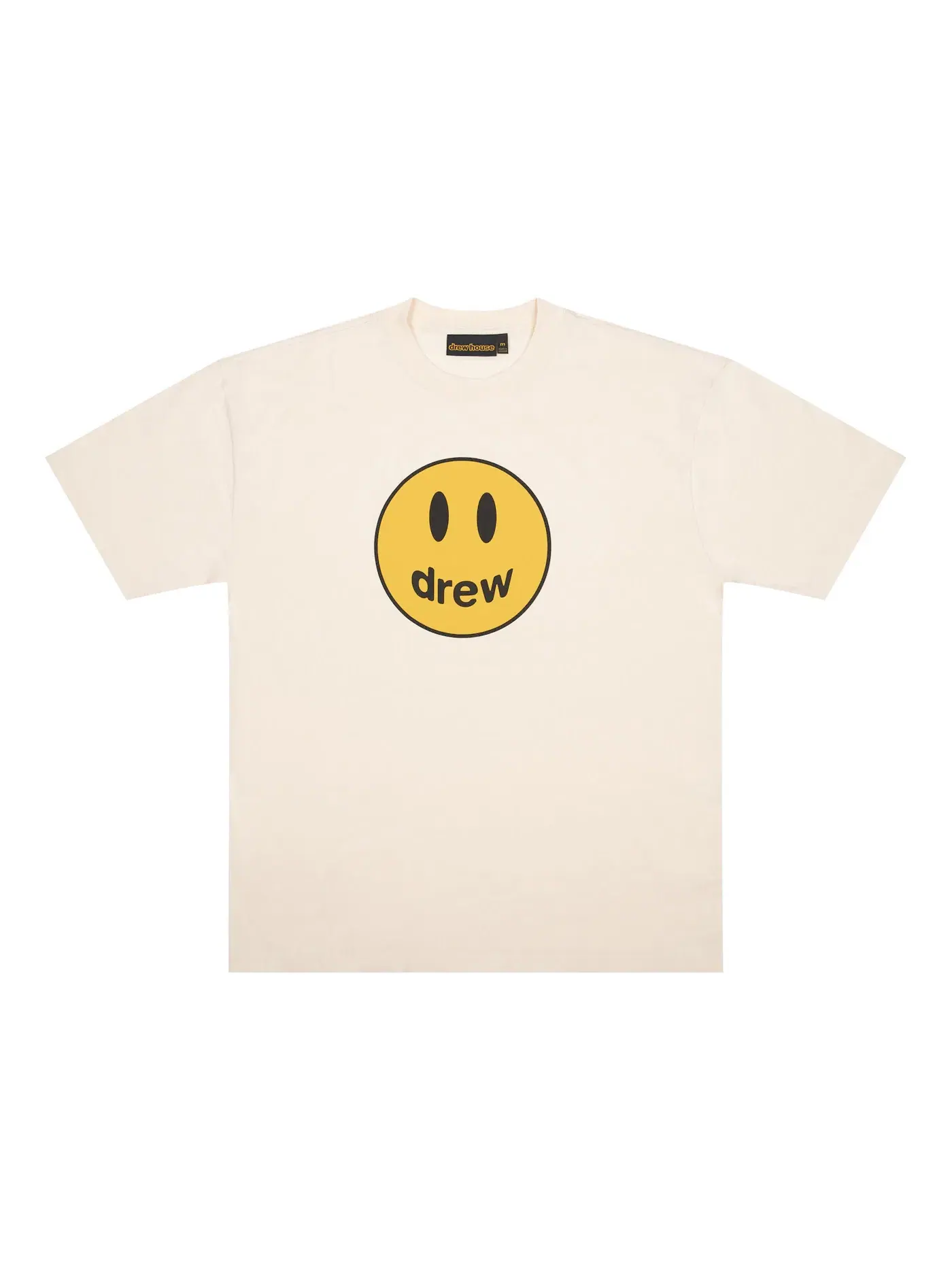 Мужская футболка с принтом drew house SS Tee — изображение 1 из 2, бежевый