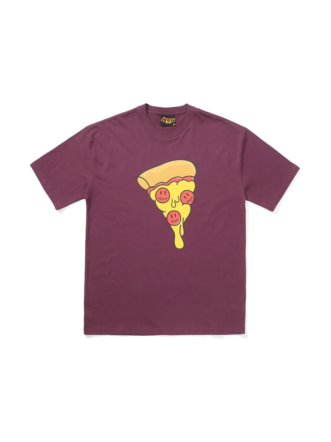 Мужская футболка с принтом T-Shirt drew house — изображение 1 из 1, фиолетовый
