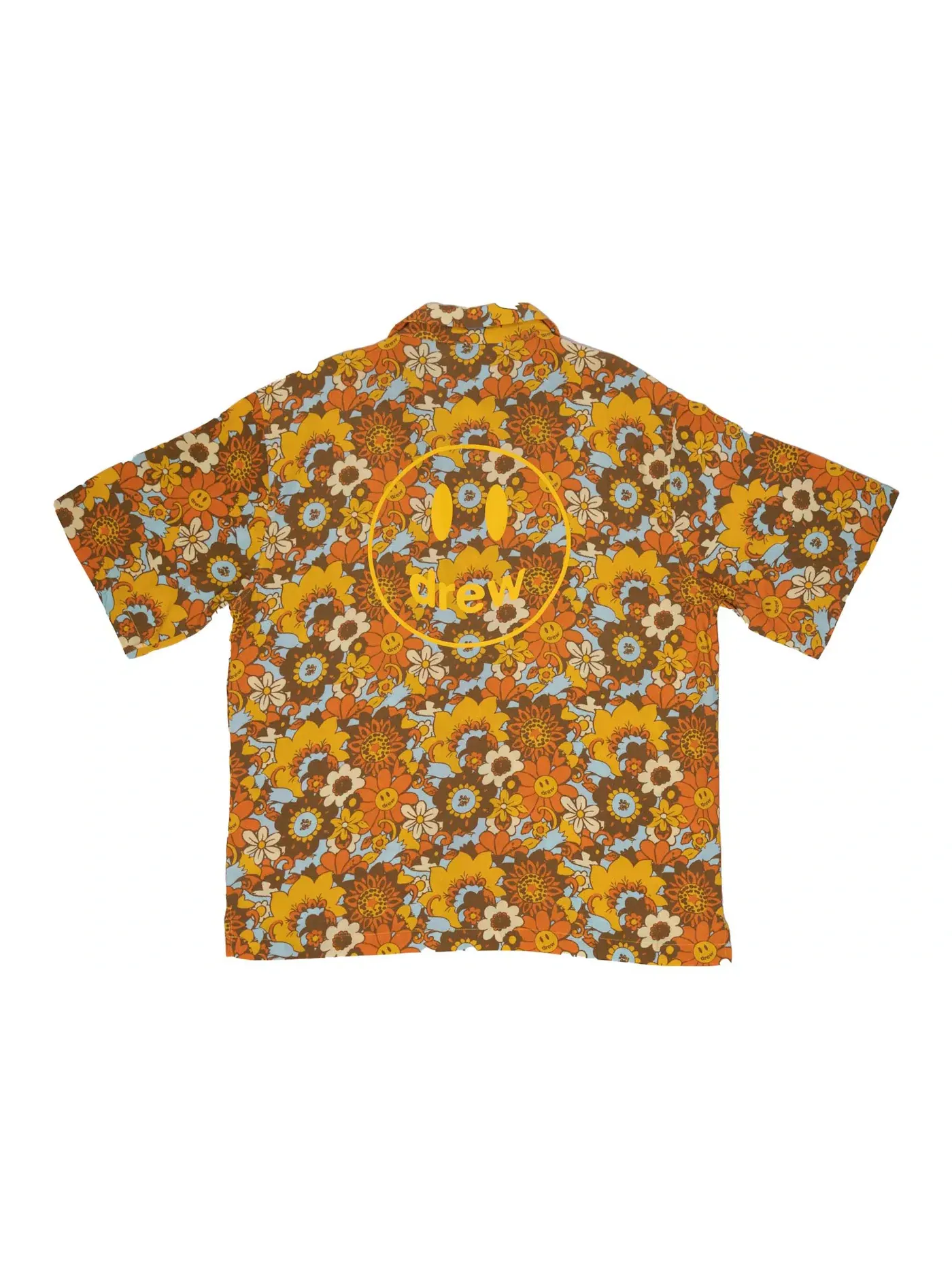 Мужская рубашка из вискозы с принтом Camp Shirt drew house, Vintage Floral — изображение 2 из 2