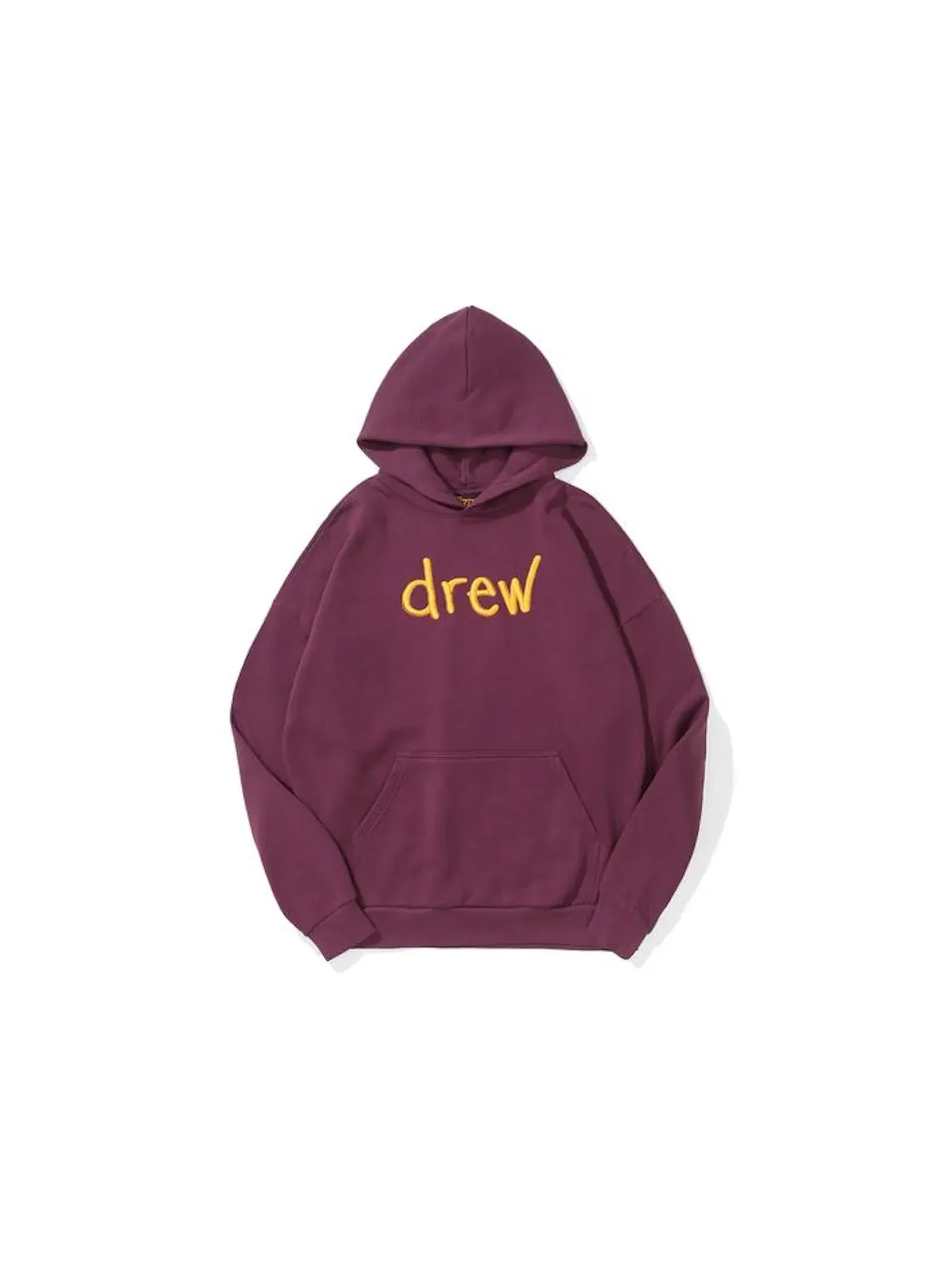Мужской худи с вышивкой Scribble drew house — изображение 1 из 1, фиолетовый