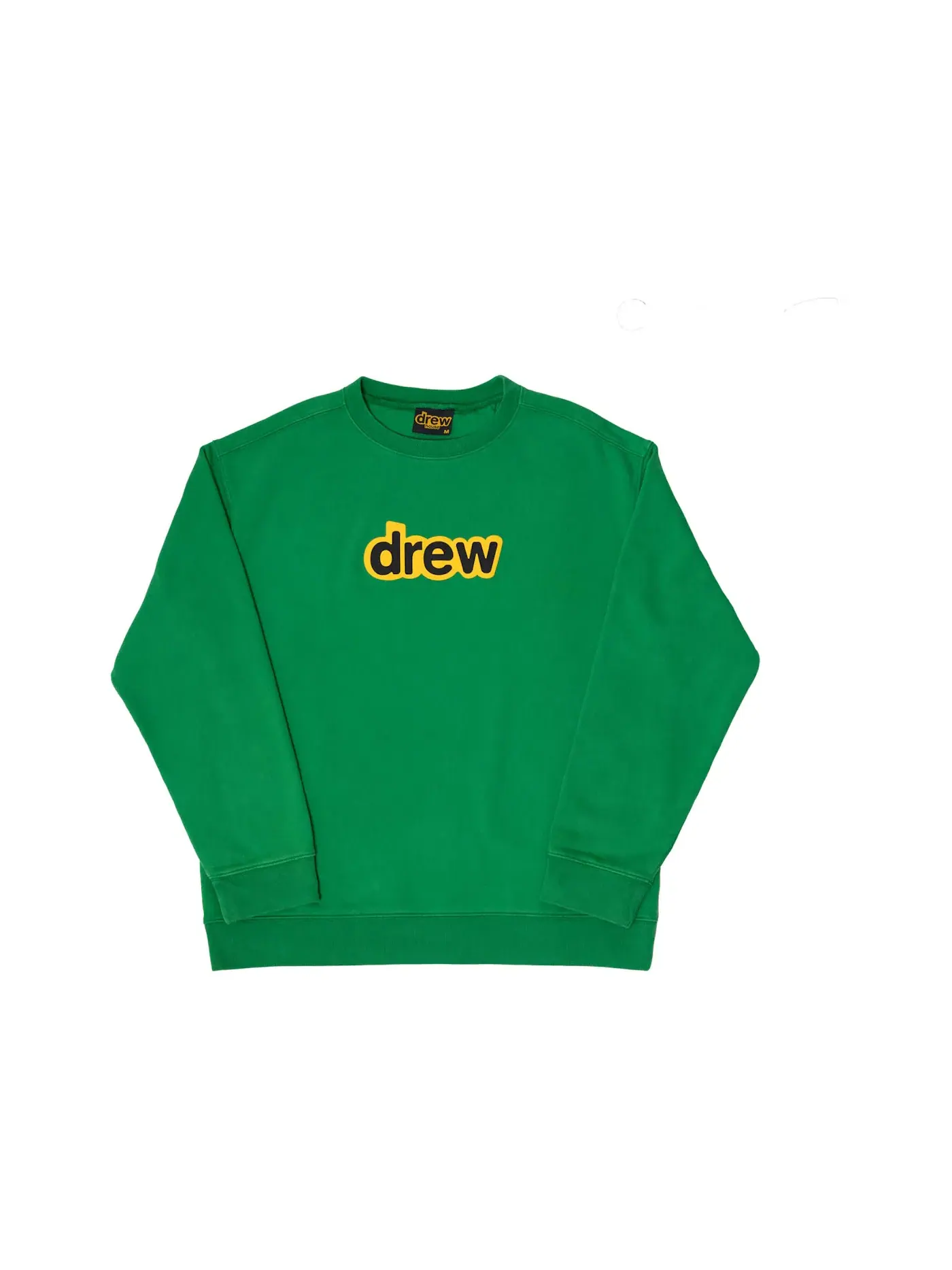 Мужской свитшот с принтом drew house Crewneck — изображение 1 из 1, зеленый