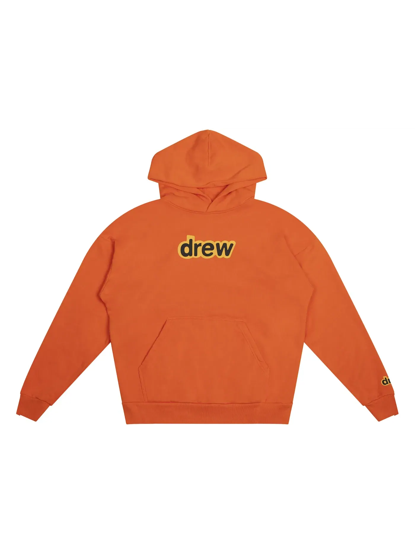 Мужская худи с принтом drew house Hoodie Orange — изображение 1 из 2, оранжевый
