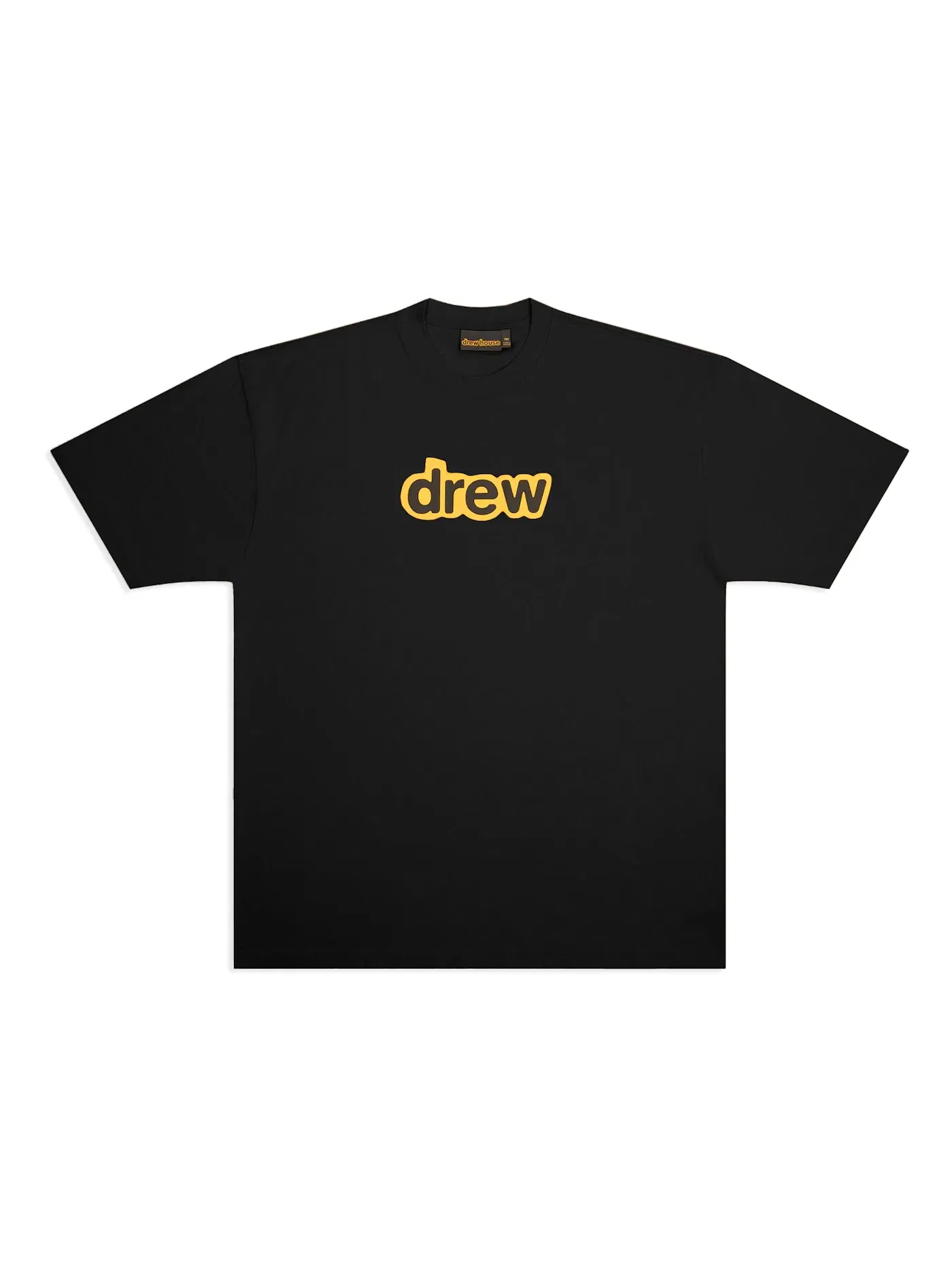 Мужская футболка с принтом drew house t-shirt — изображение 1 из 1, черный