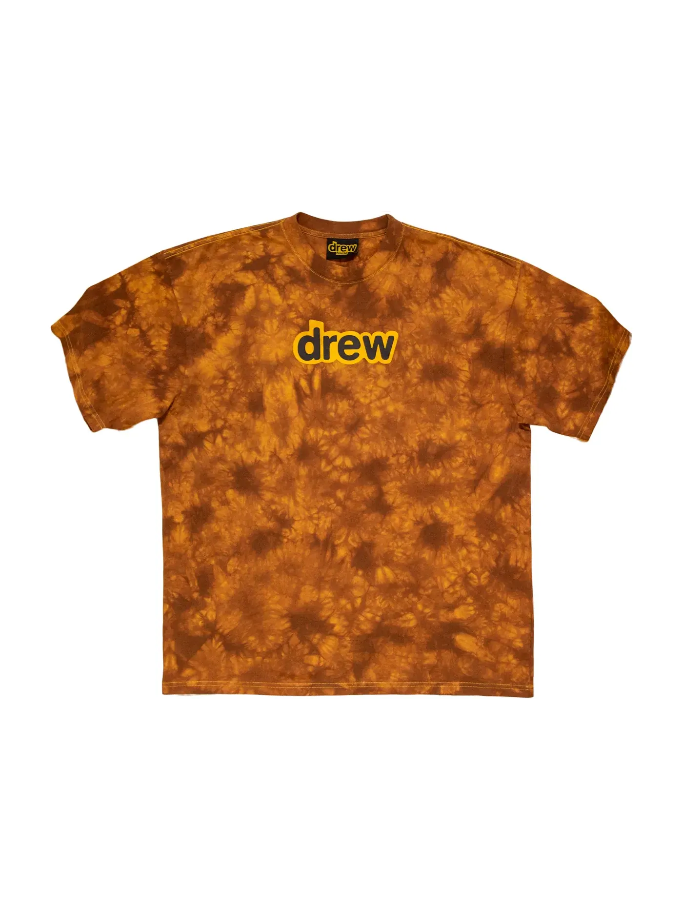 Мужская футболка с принтом drew house SS Tee — изображение 1 из 1, коричневый