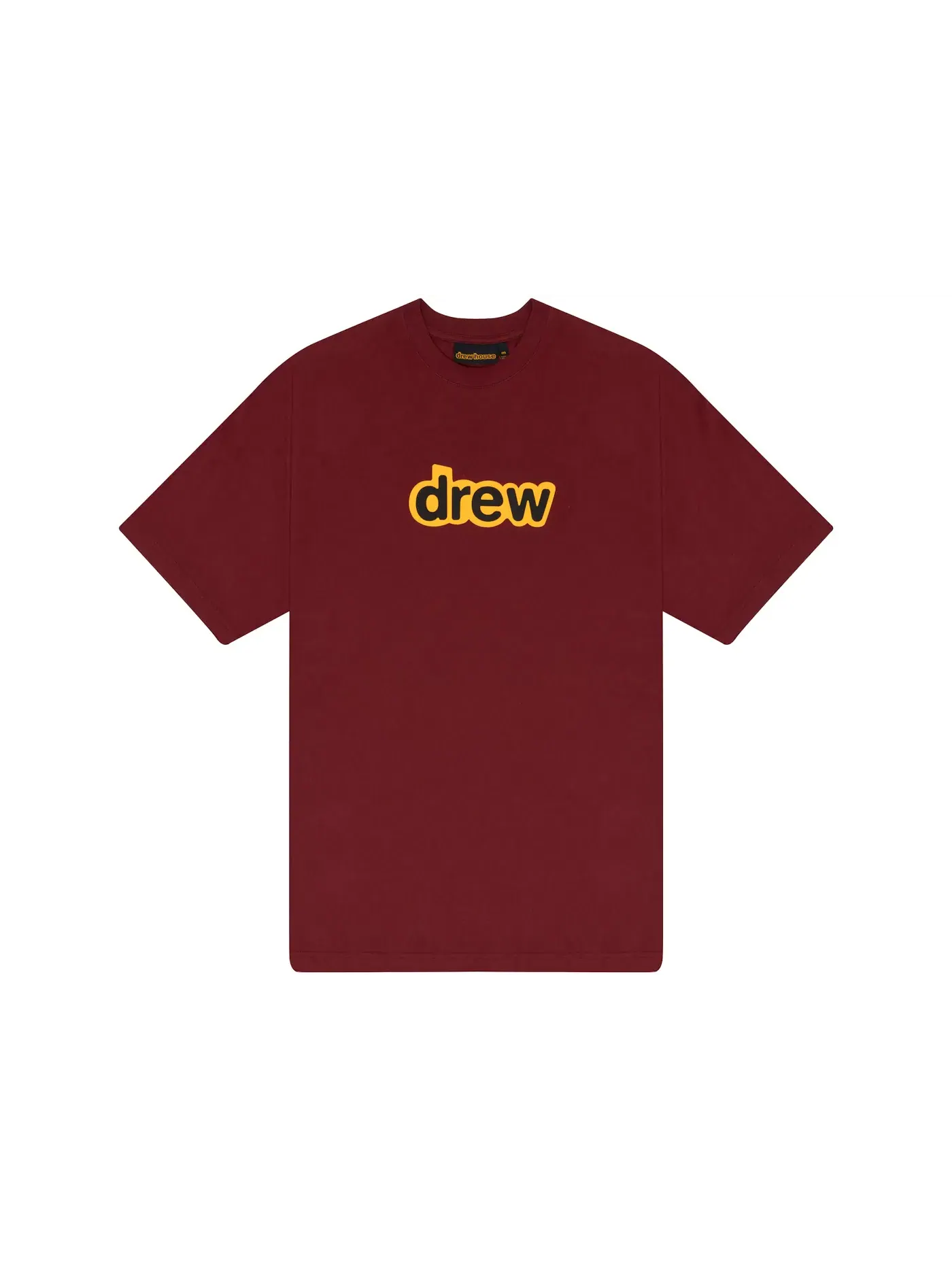 Мужская футболка с коротким рукавом drew house Tee — изображение 1 из 2, бордовый