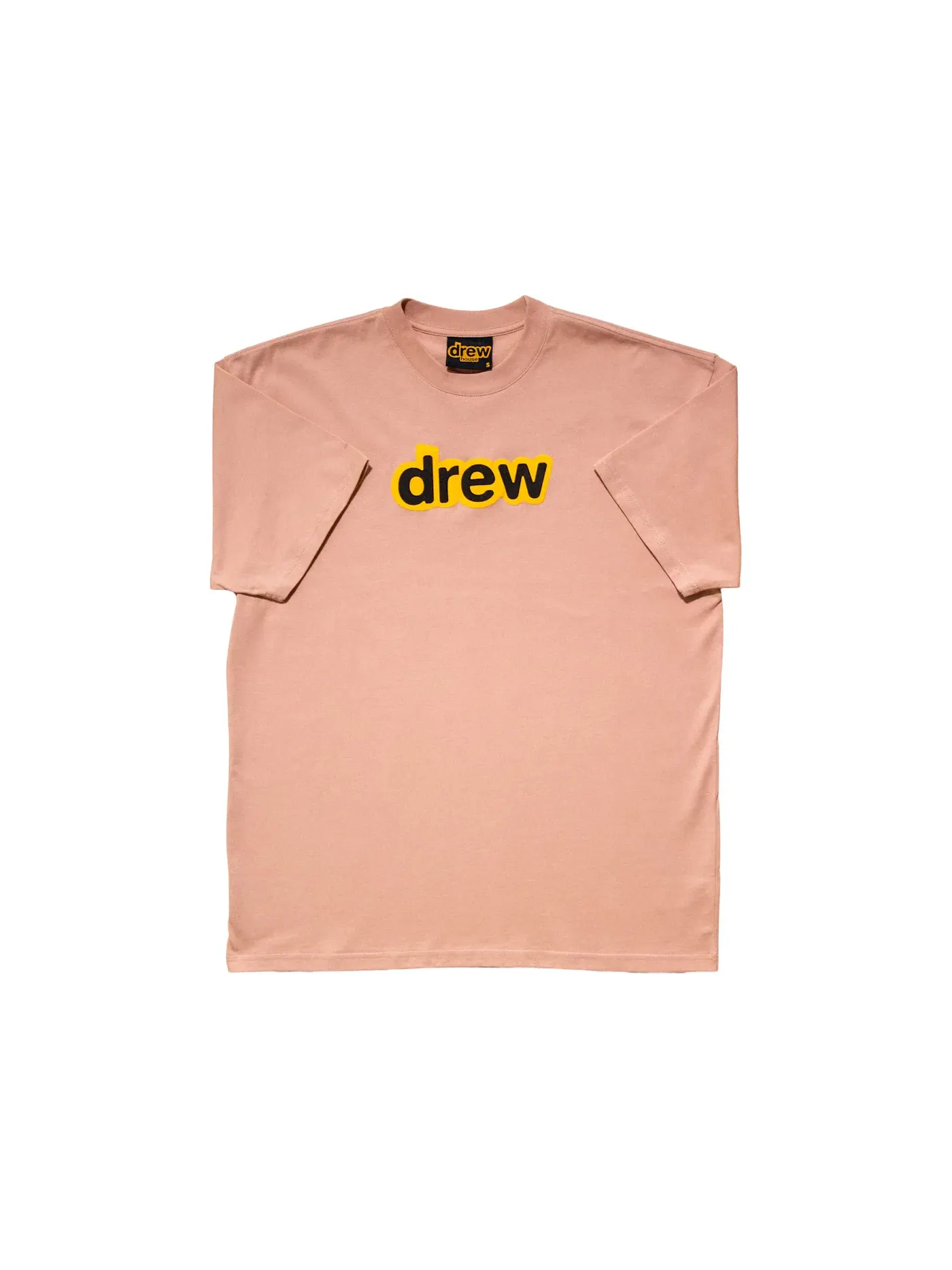 Мужская футболка с принтом Secret SS Tee drew house — изображение 1 из 1, розовый