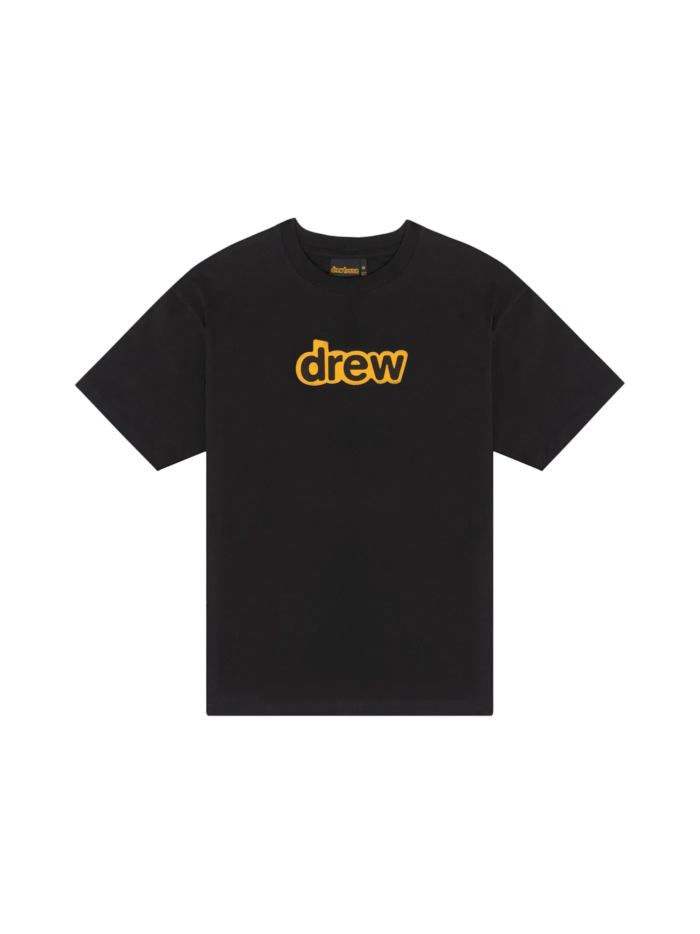 Мужская футболка с принтом Tee drew house — изображение 1 из 2, черный