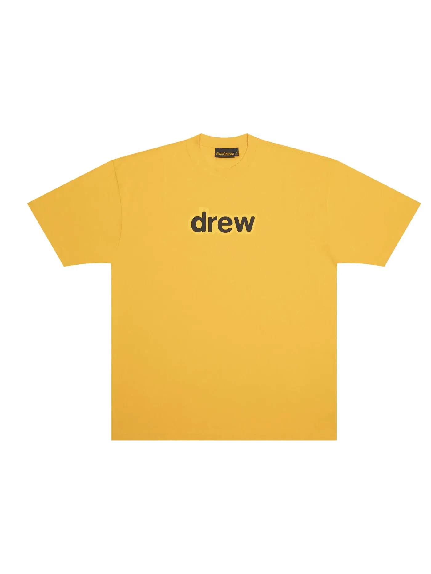 Мужская футболка с принтом drew house — изображение 1 из 1, золотистый желтый