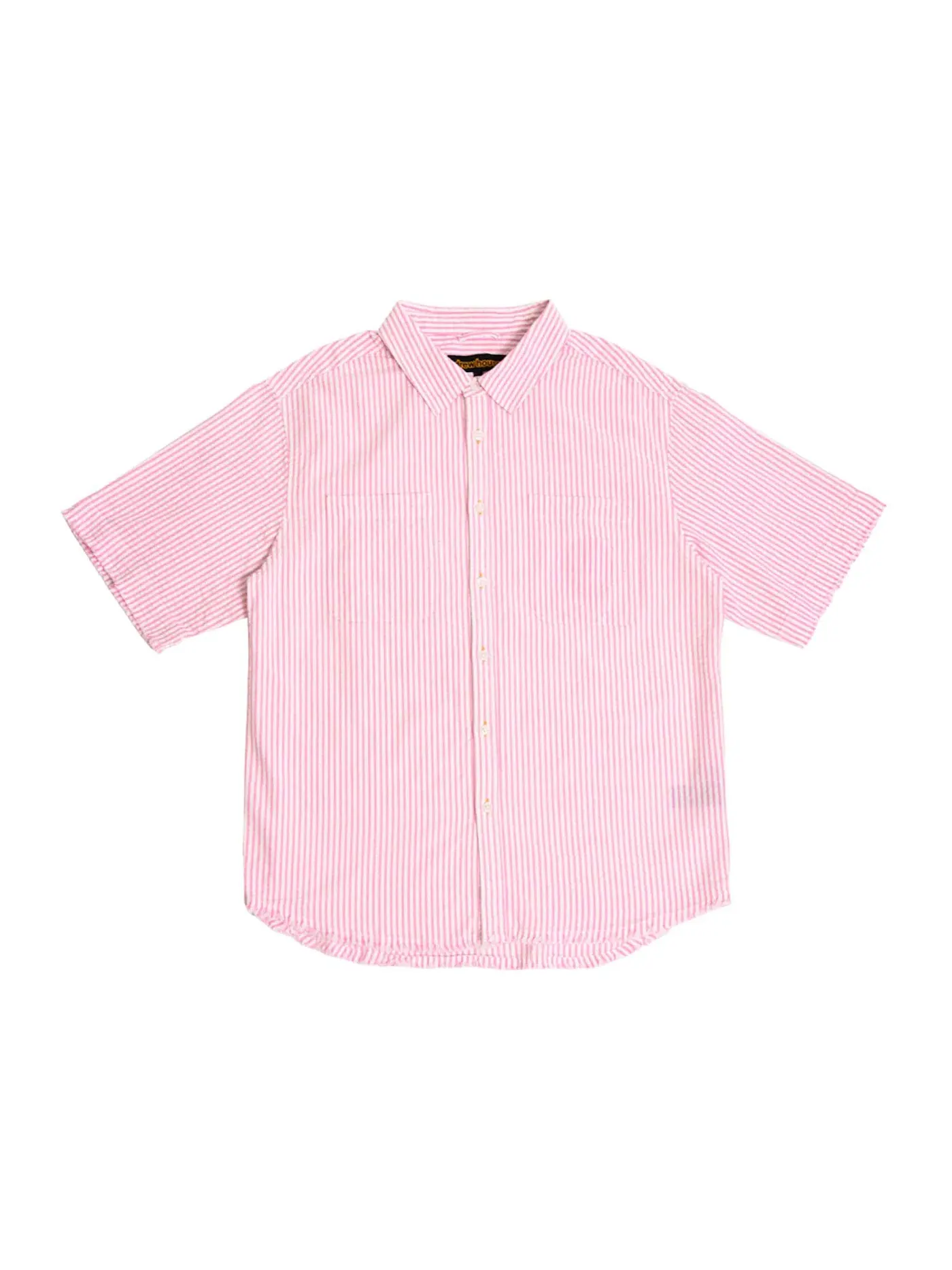 Мужская футболка из сисака с коротким рукавом ss shirt drew house — изображение 1 из 3, розовый