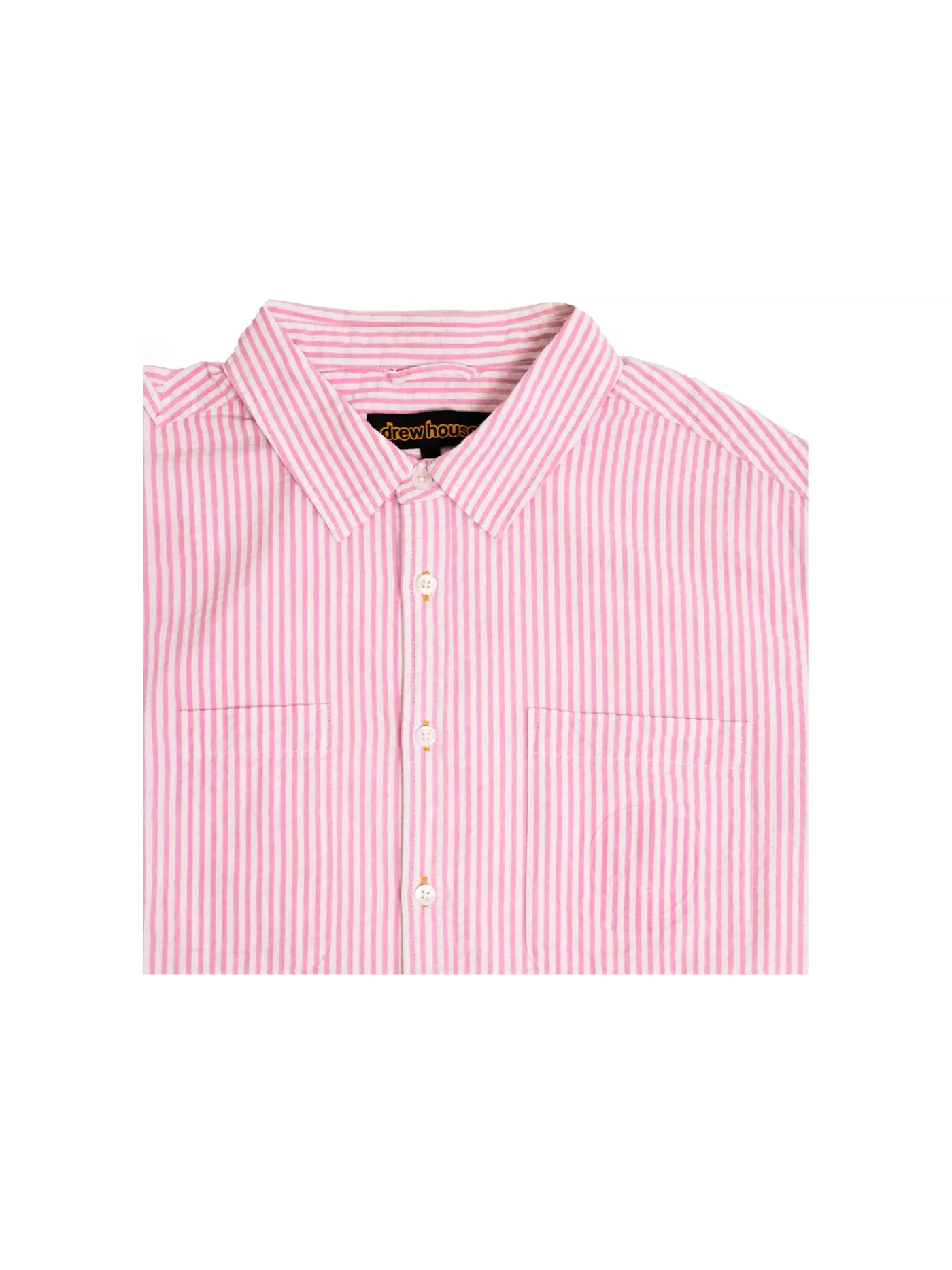 Мужская футболка из сисака с коротким рукавом ss shirt drew house — изображение 3 из 3, розовый