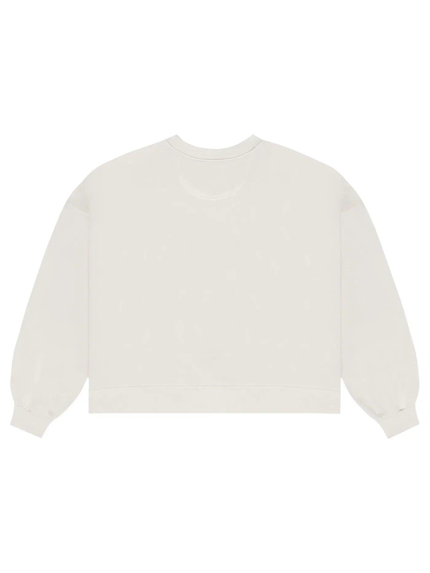 Мужской свитшот оверсайз модели Sherman Boxy Crewneck drew house — изображение 2 из 2, кремовый